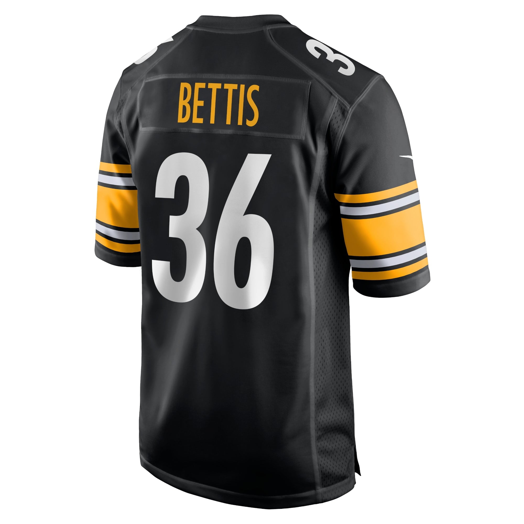 Men's Nike Jerome Bettis Black Pittsburgh Steelers Retired Player Game Jersey - vstockx