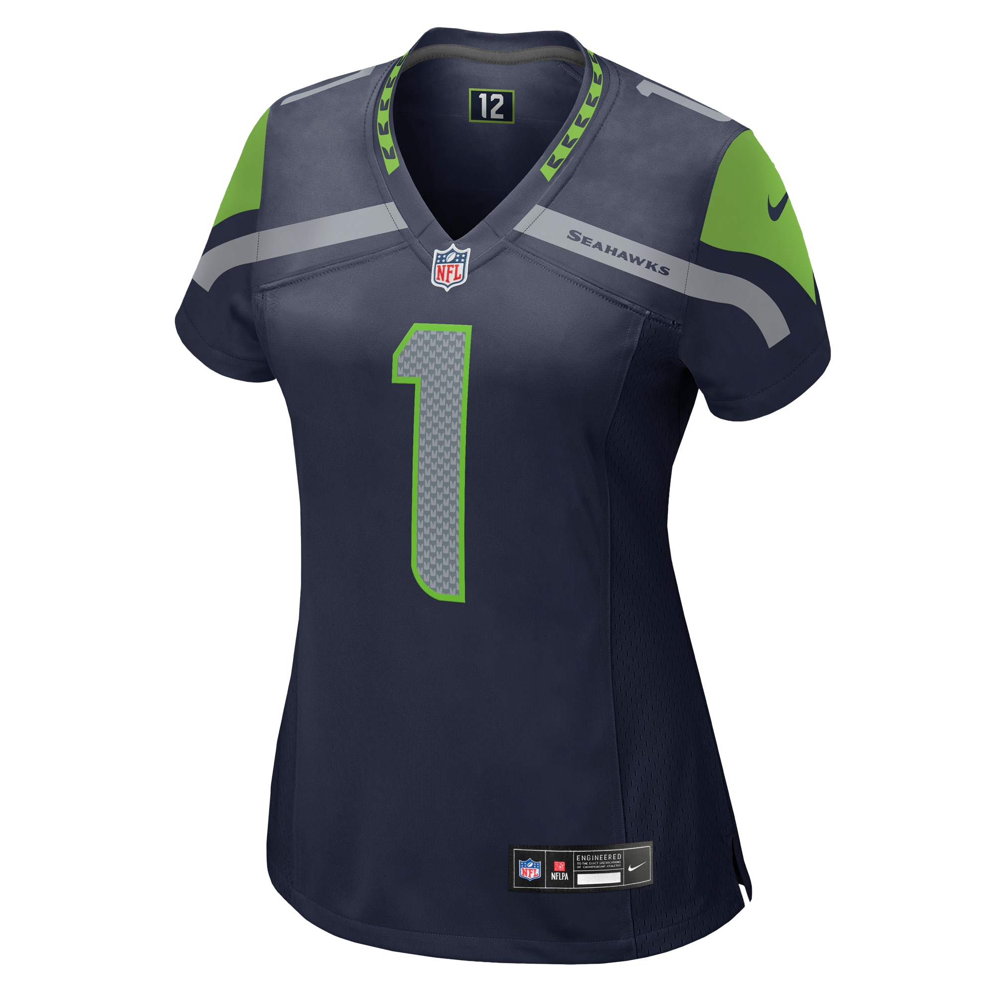Number 1 Mom Seattle Seahawks Nike Women's Game Jersey - College Navy - vstockx