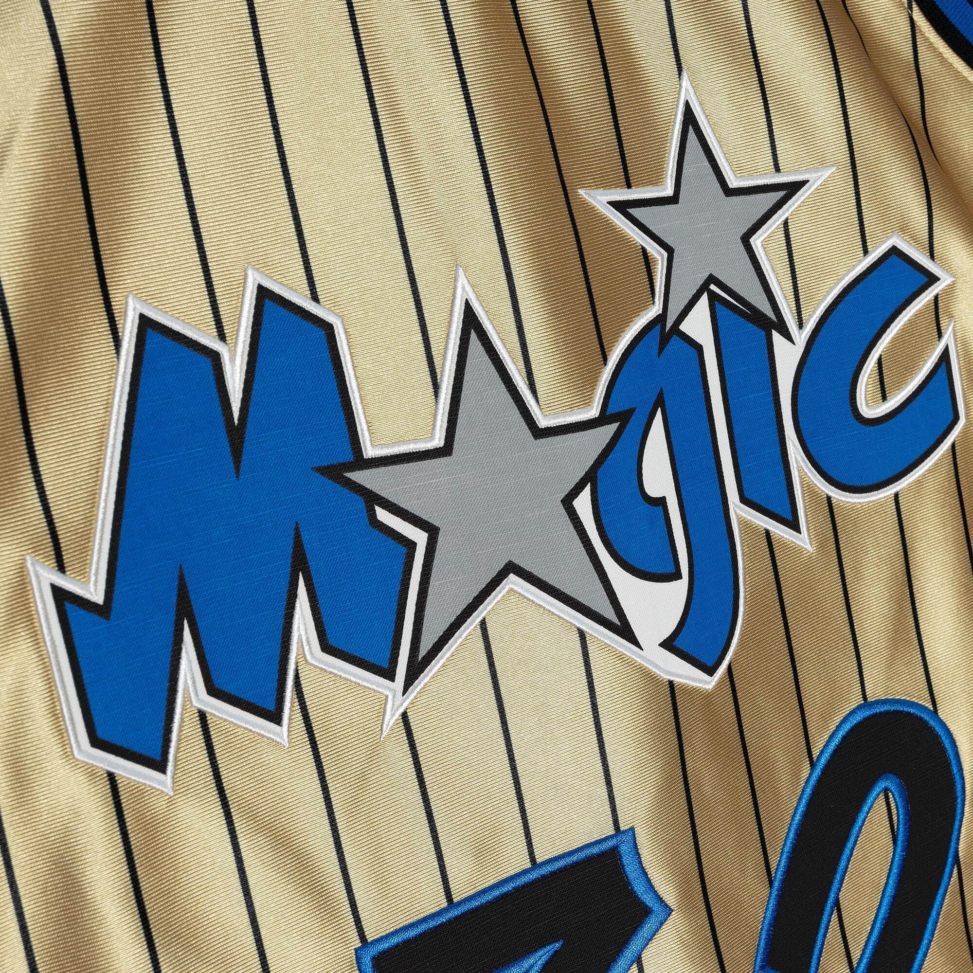 75th Anniversary Gold Swingman Shaquille O'Neal Orlando Magic 1993-94 Jersey - vstockx