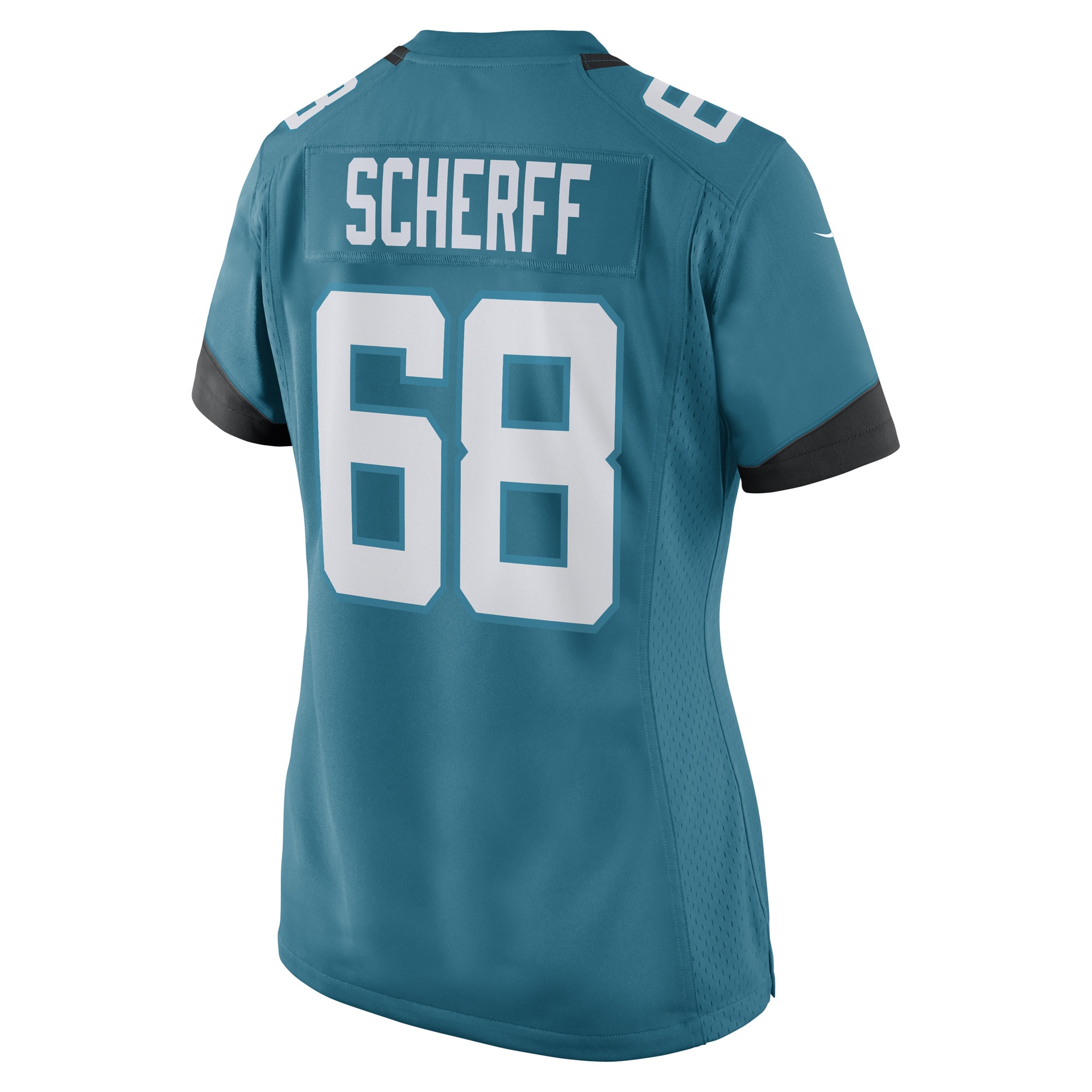 Brandon Scherff Jacksonville Jaguars Nike Women's Game Player Jersey - Teal - vstockx