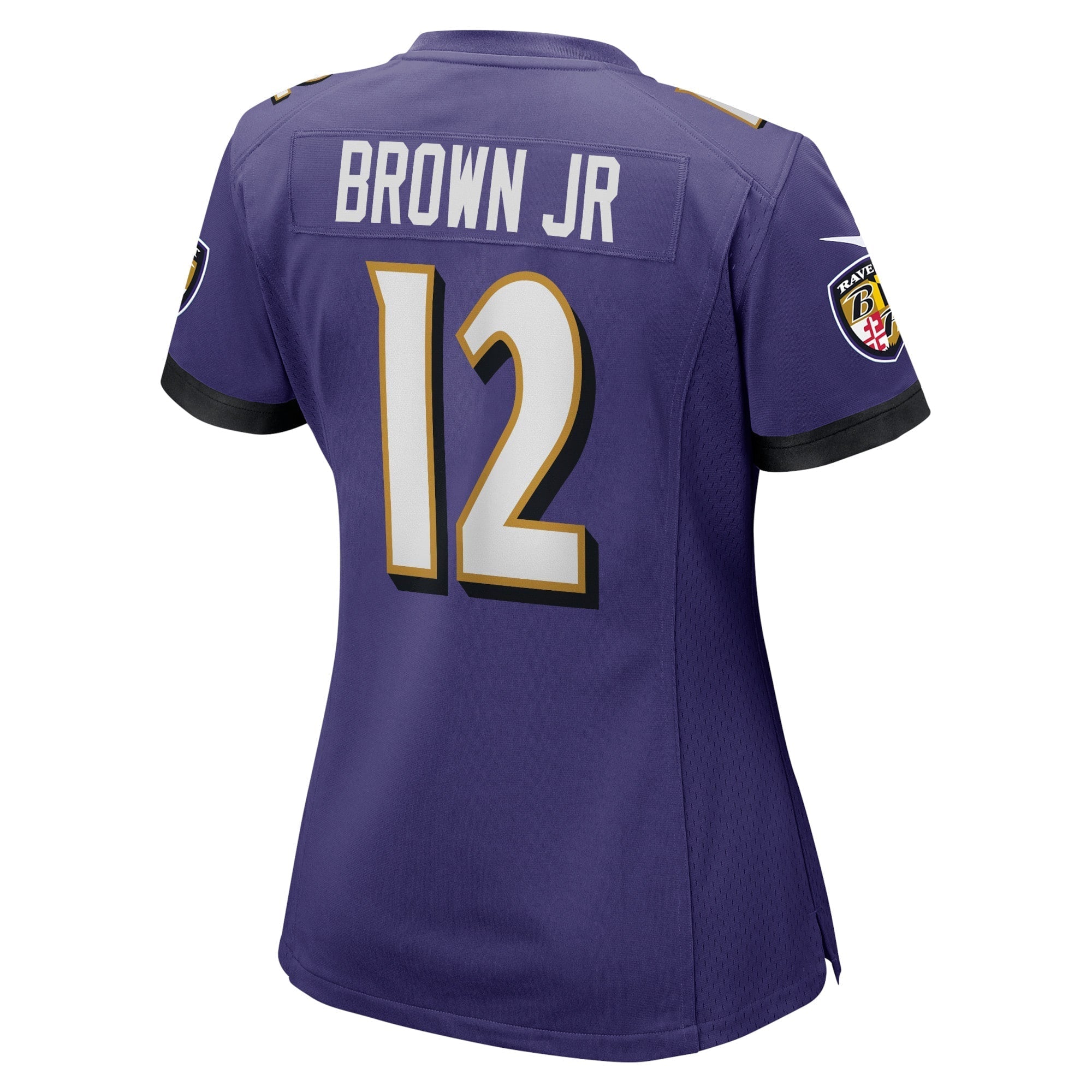 Women's Nike Anthony Brown Purple Baltimore Ravens Player Game Jersey - vstockx