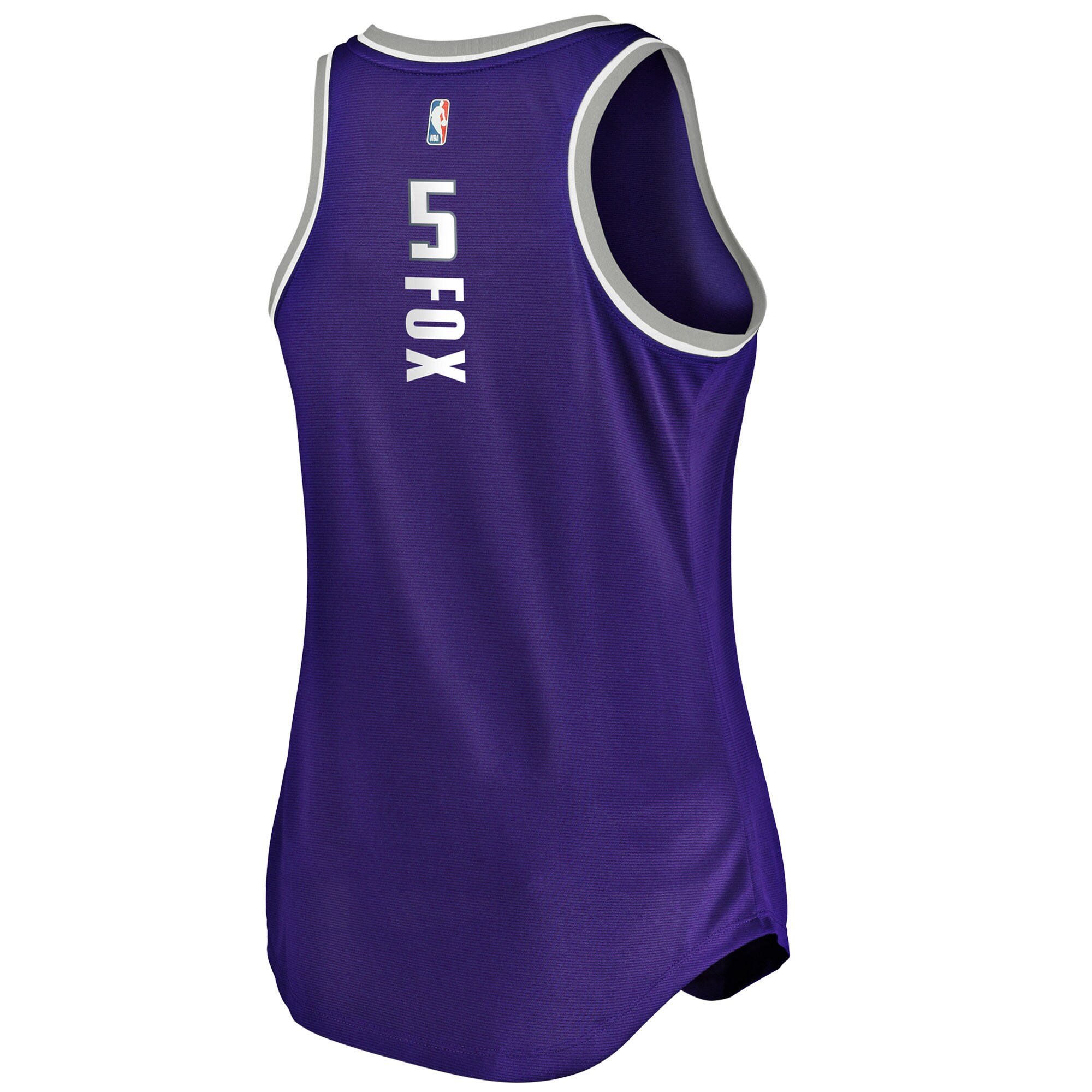 De'Aaron Fox Sacramento Kings Fanatics Branded Women's Fast Break Tank Jersey - Icon Edition - Purple - vstockx