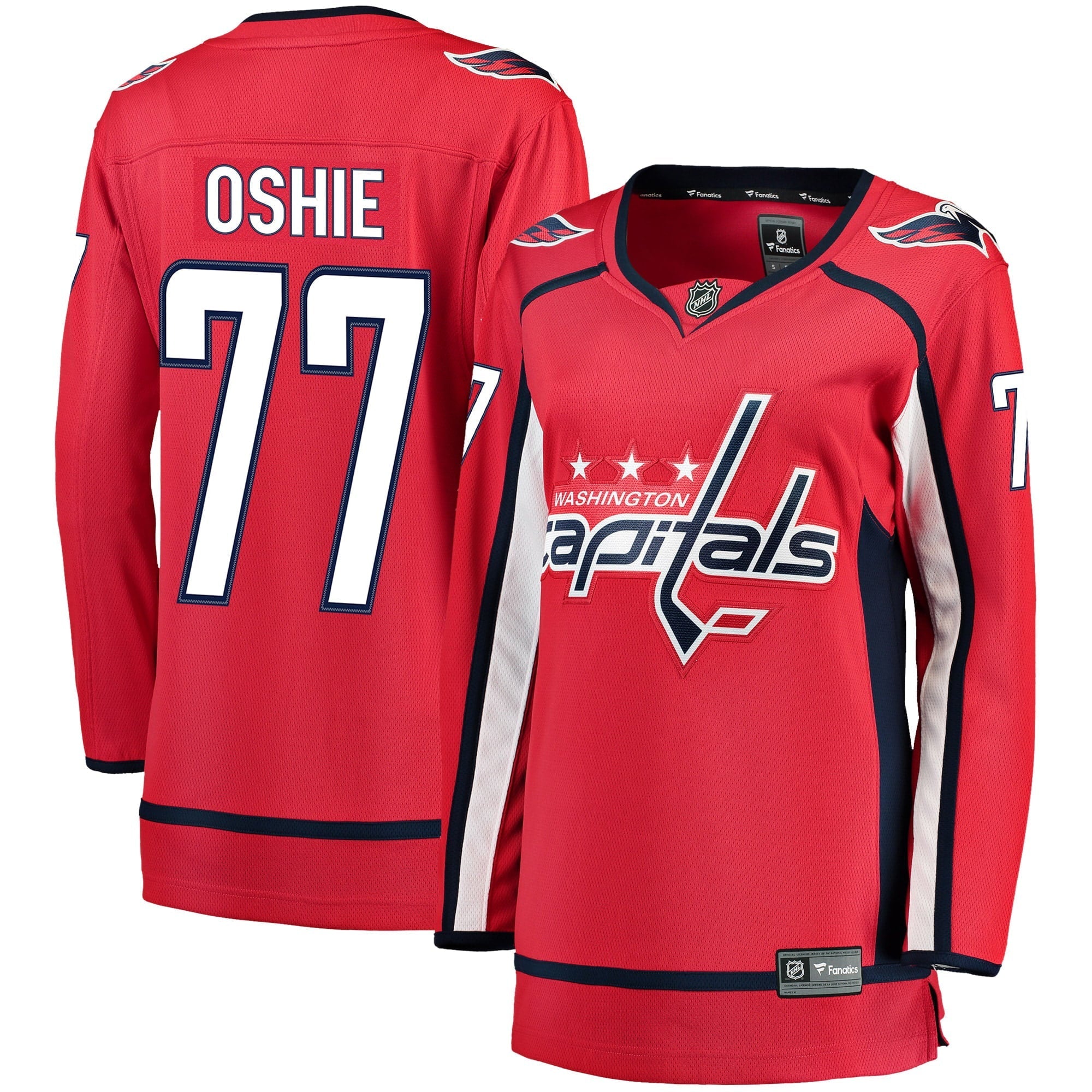 Women's Fanatics Branded TJ Oshie Red Washington Capitals 2019/20 Breakaway Player Jersey - vstockx