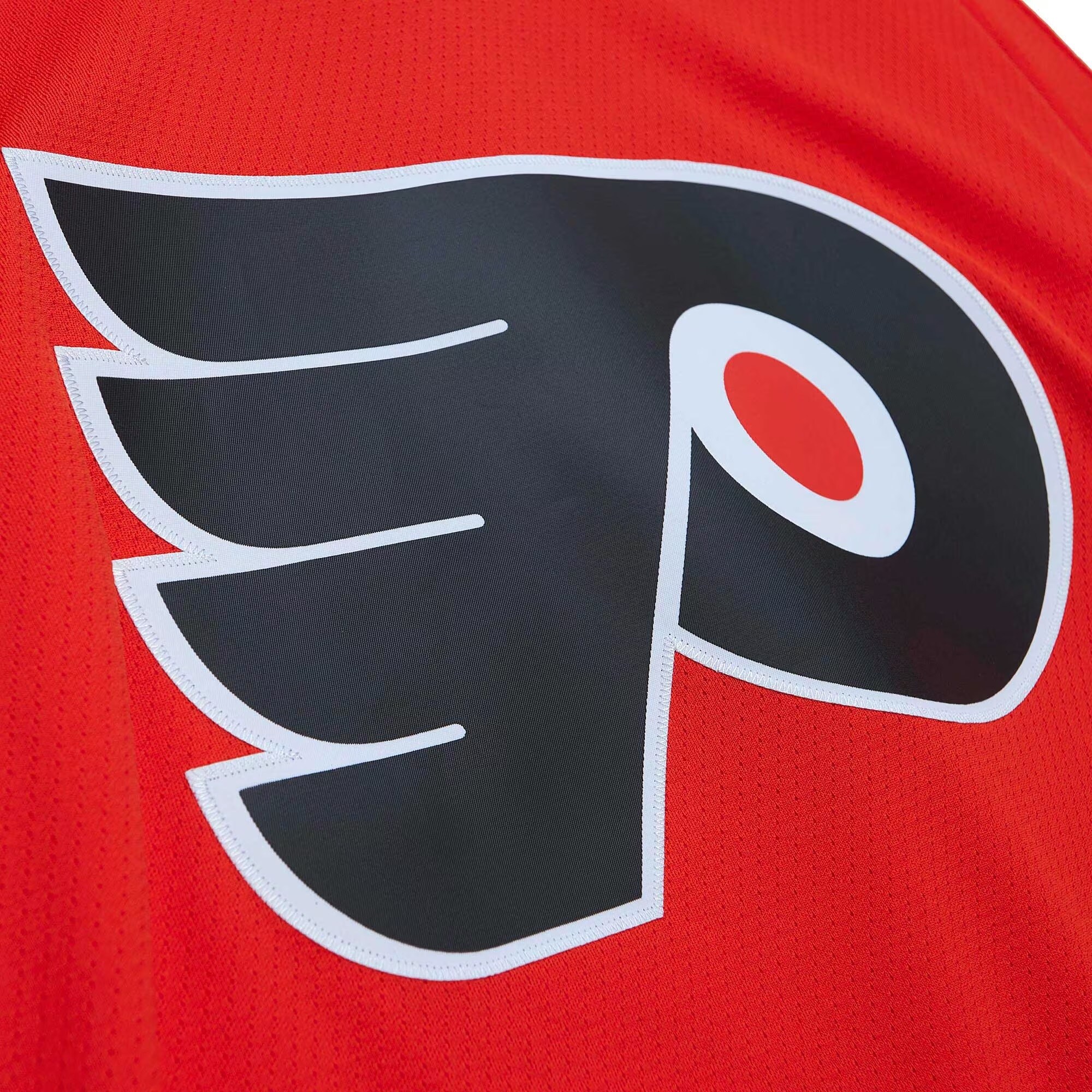 Dave Schultz Philadelphia Flyers Mitchell & Ness 1974/75 Blue Line Player Jersey - Orange - vstockx