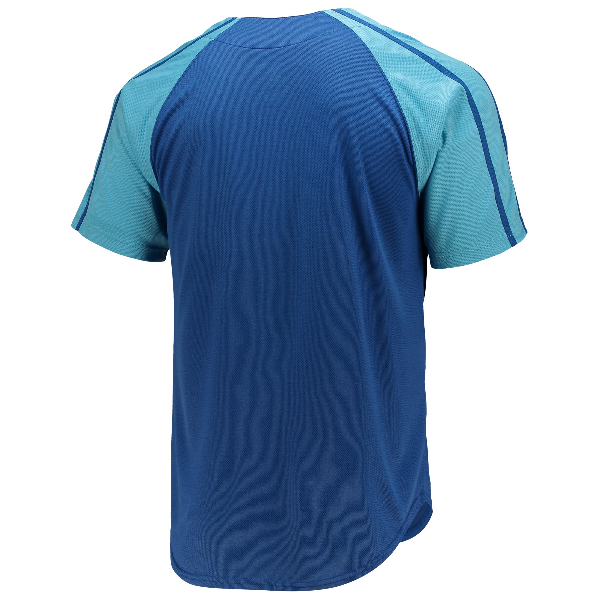 Kansas City Royals Stitches Button-Down Raglan Replica Jersey - Royal - vstockx