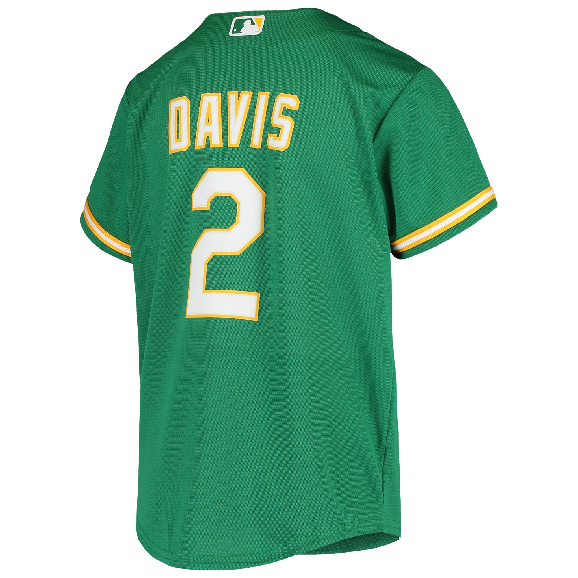 Khris Davis Oakland Athletics Nike Youth Alternate Replica Jersey - Green - vstockx