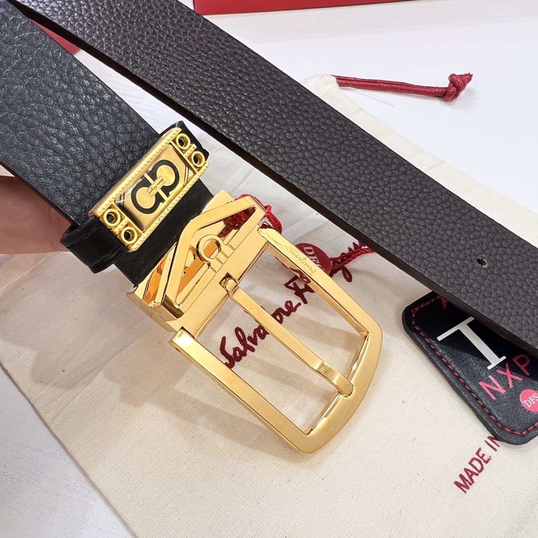 Streetwear Belt Ferragamo 319655 size:3.5cm - vstockx