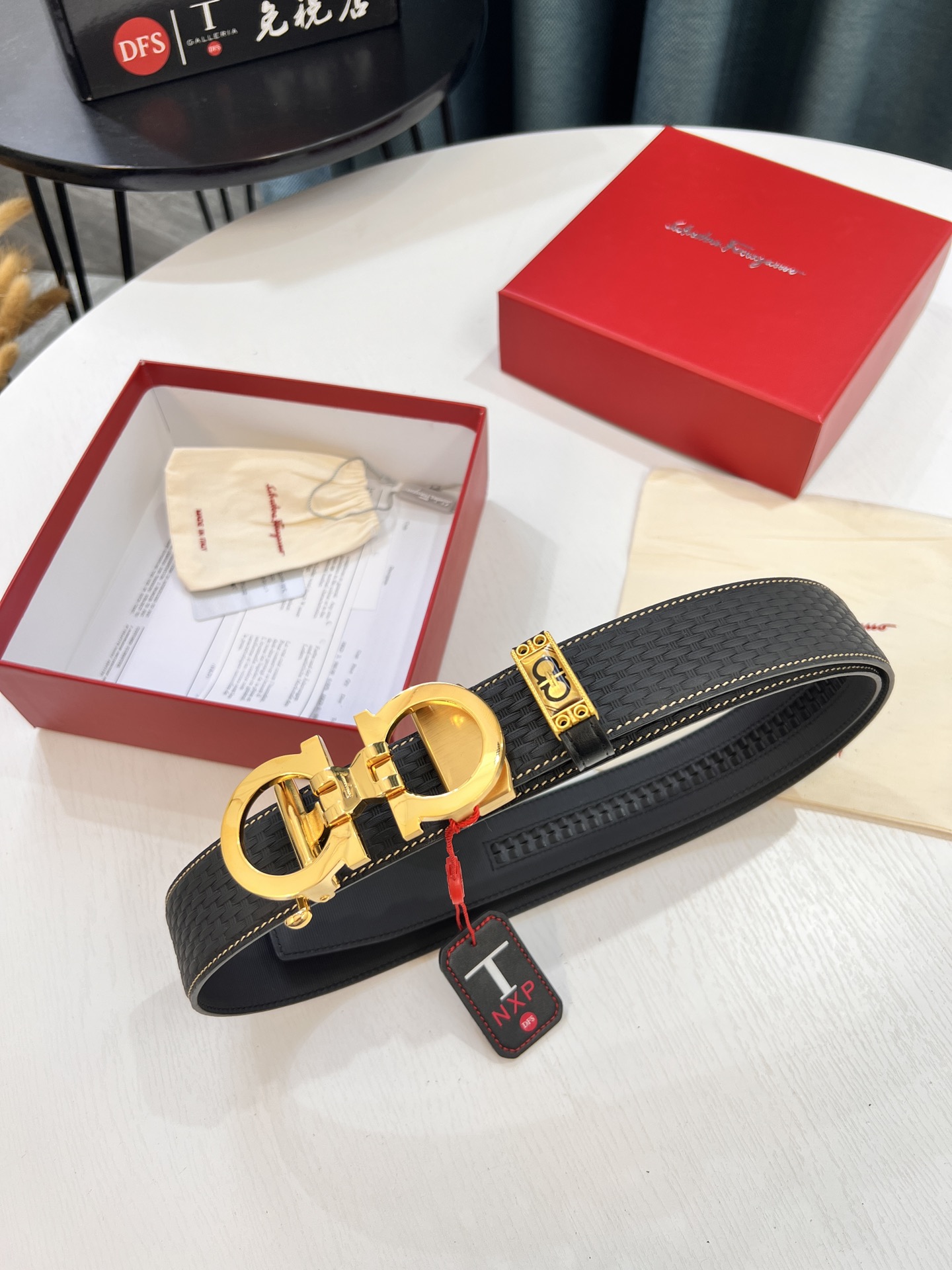 Streetwear Belt Ferragamo 319763 size:3.5cm - vstockx