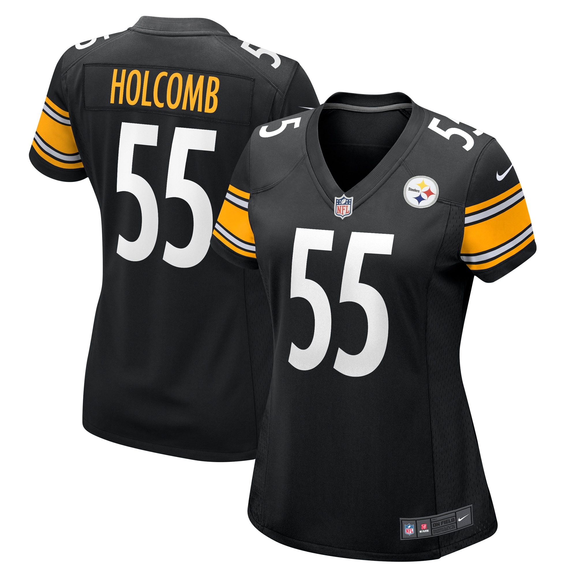 Cole Holcomb Pittsburgh Steelers Nike Women's Game Player Jersey - Black - vstockx