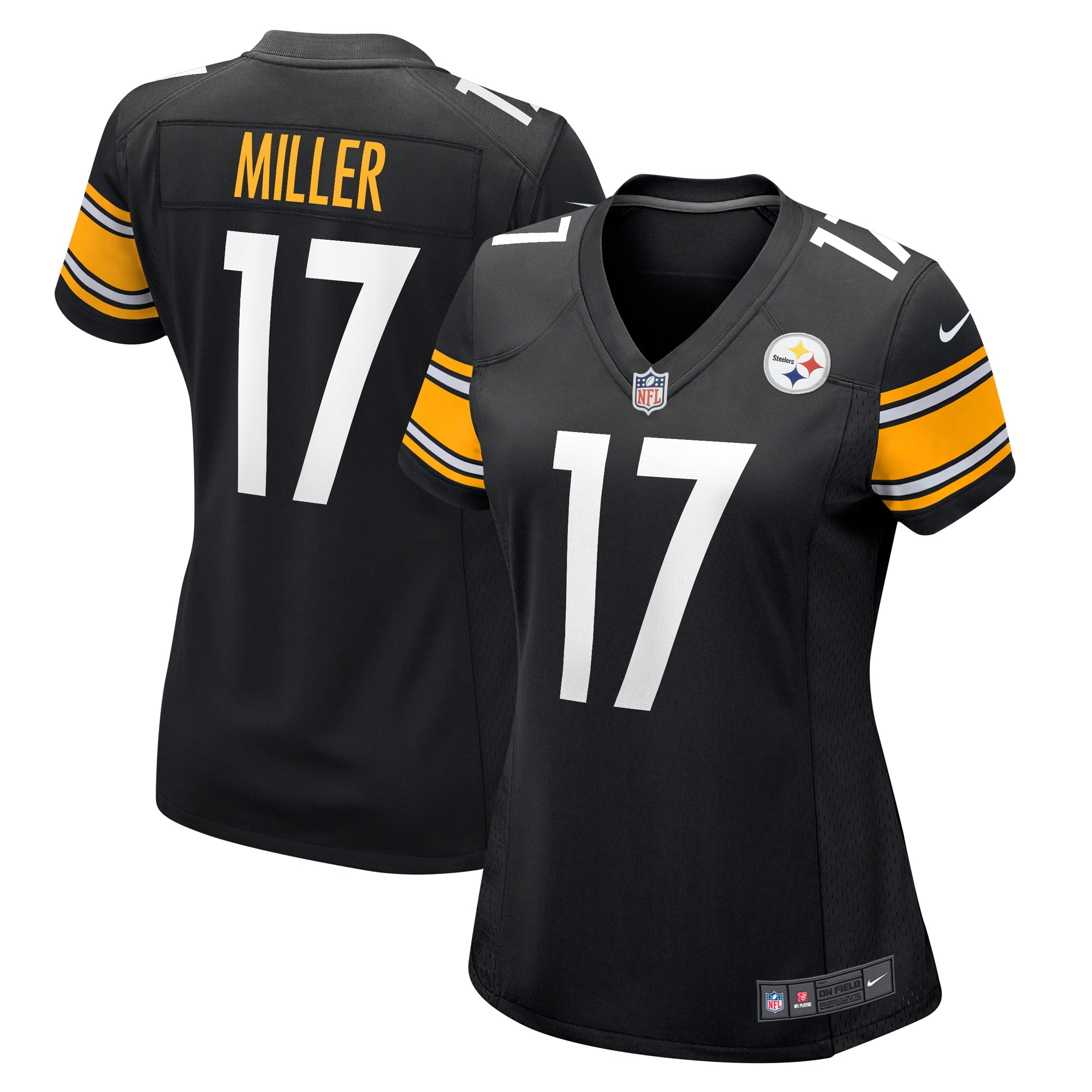Anthony Miller Pittsburgh Steelers Nike Women's Game Jersey - Black - vstockx