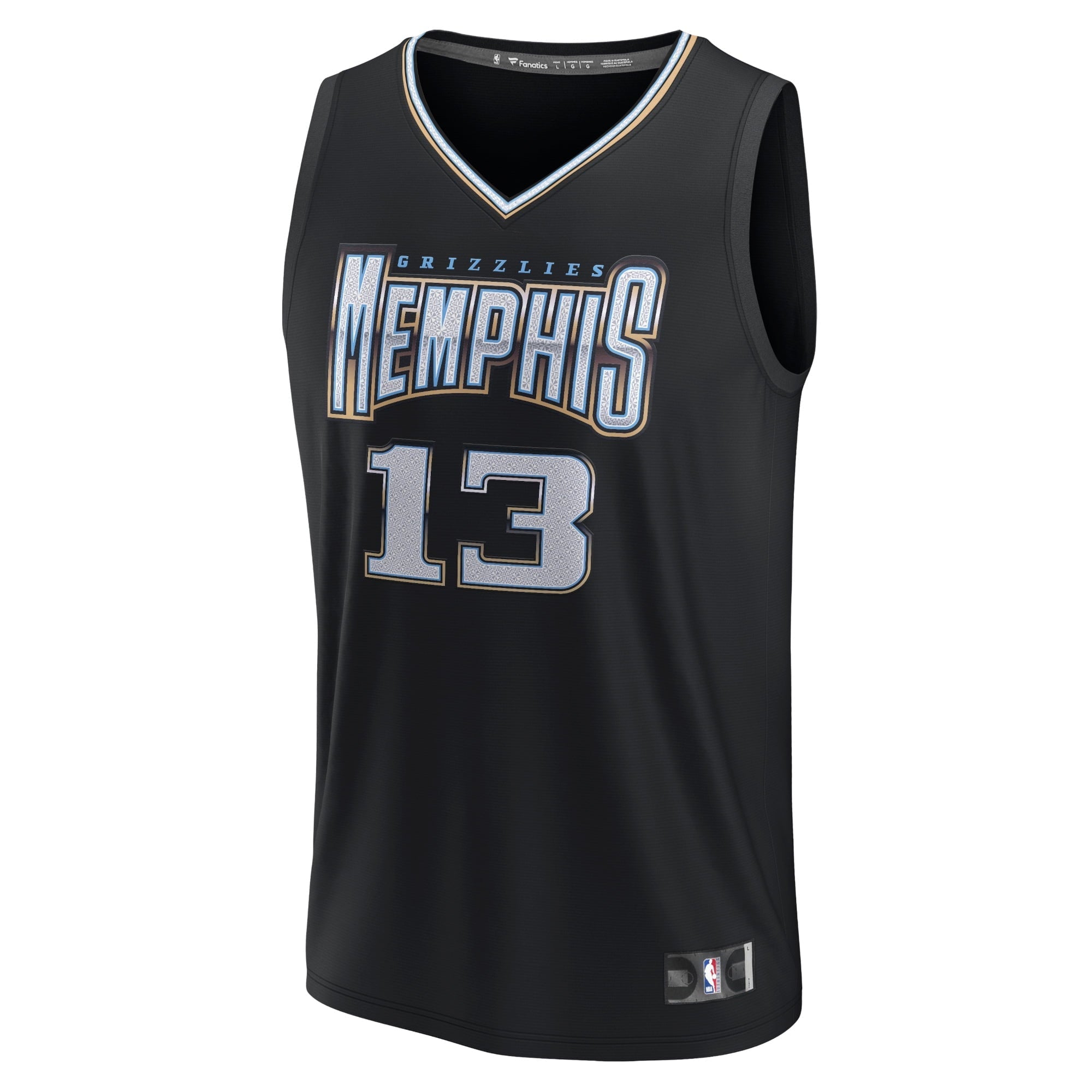Men's Fanatics Branded Jaren Jackson Jr. Black Memphis Grizzlies 2022/23 Fastbreak Jersey - City Edition - vstockx