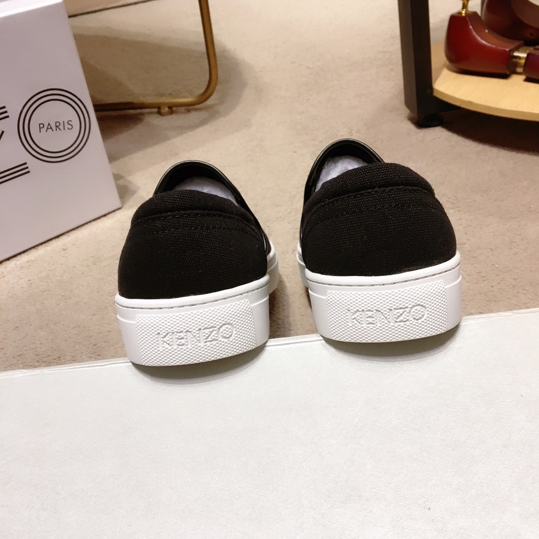 Kenzo K-SKATE Tiger canvas slip-on sneakers 24 - vstockx