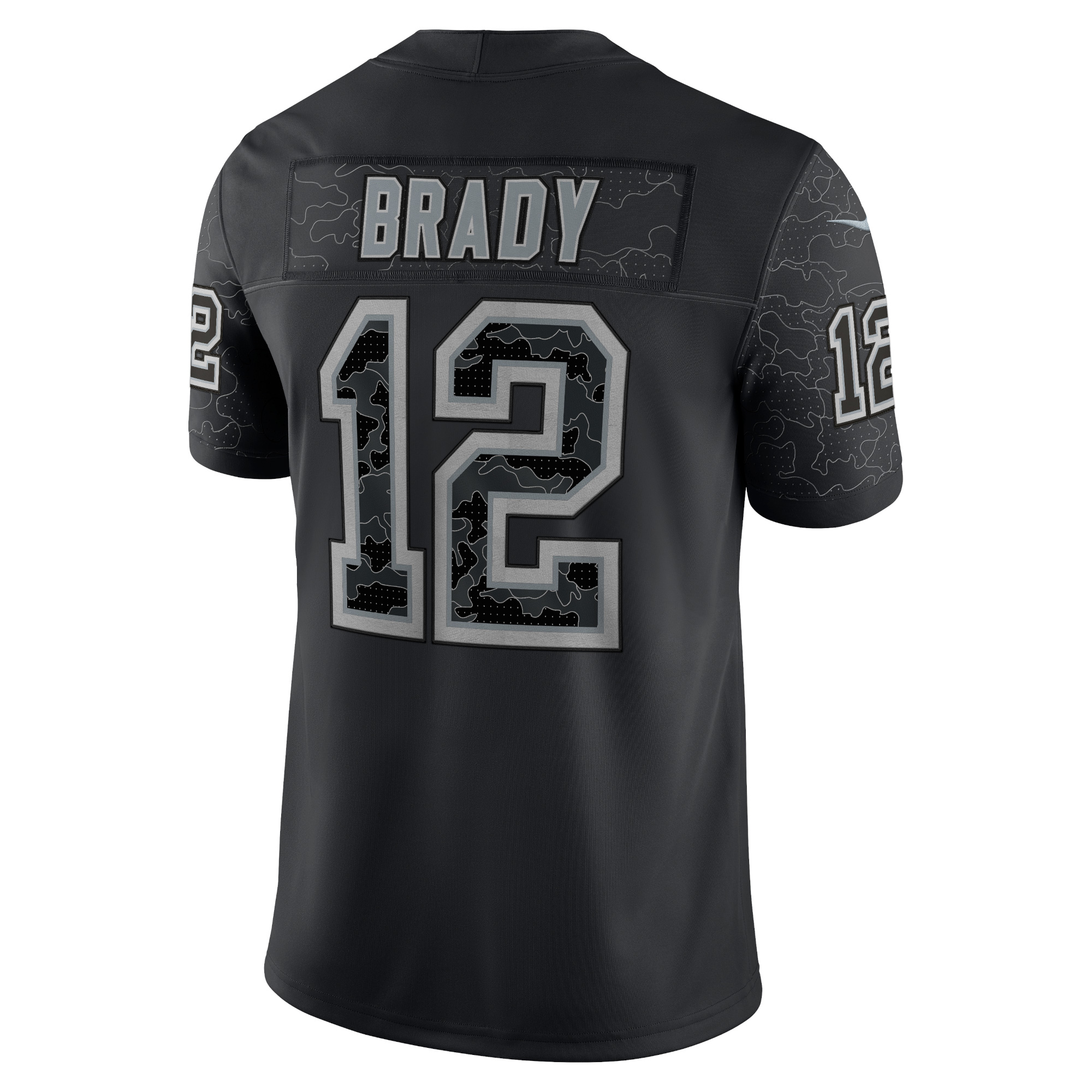 Tom Brady Tampa Bay Buccaneers Nike RFLCTV Limited Jersey - Black - vstockx