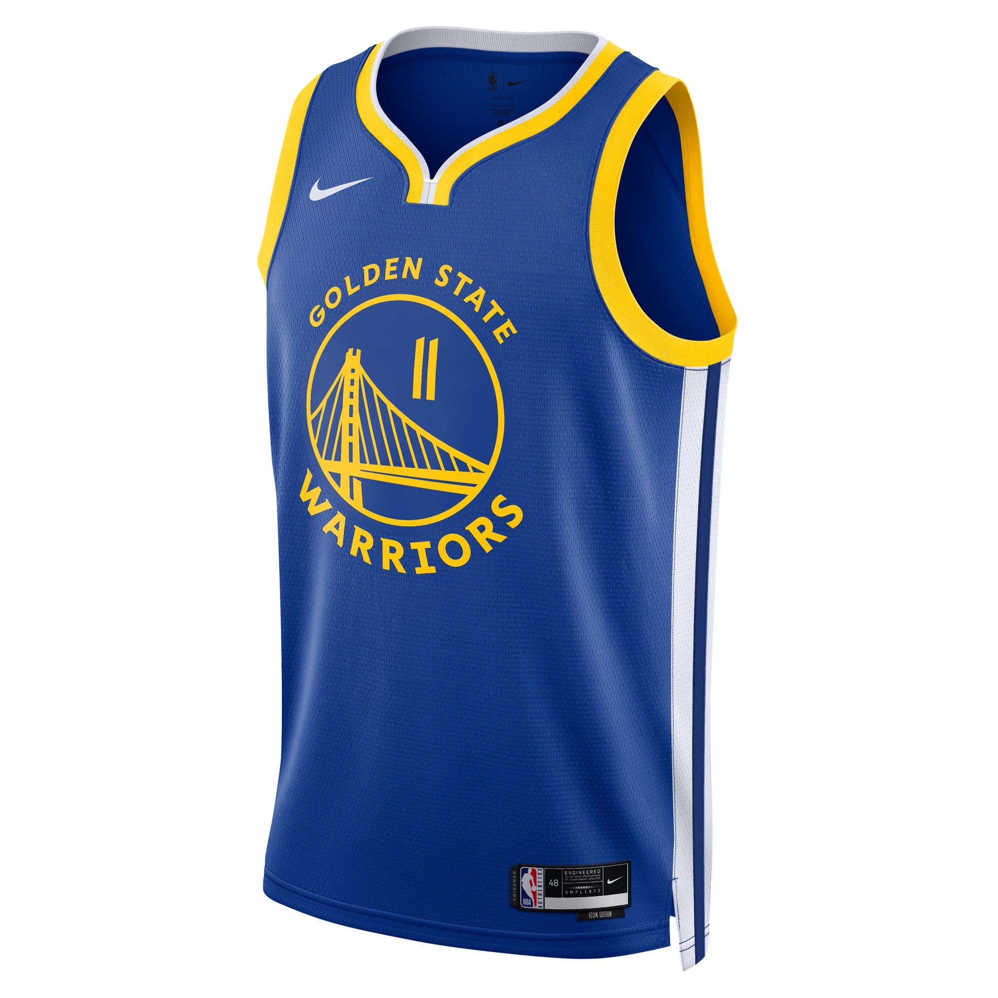 Klay Thompson Golden State Warriors Nike Unisex Swingman Jersey - Association Edition - Royal - vstockx