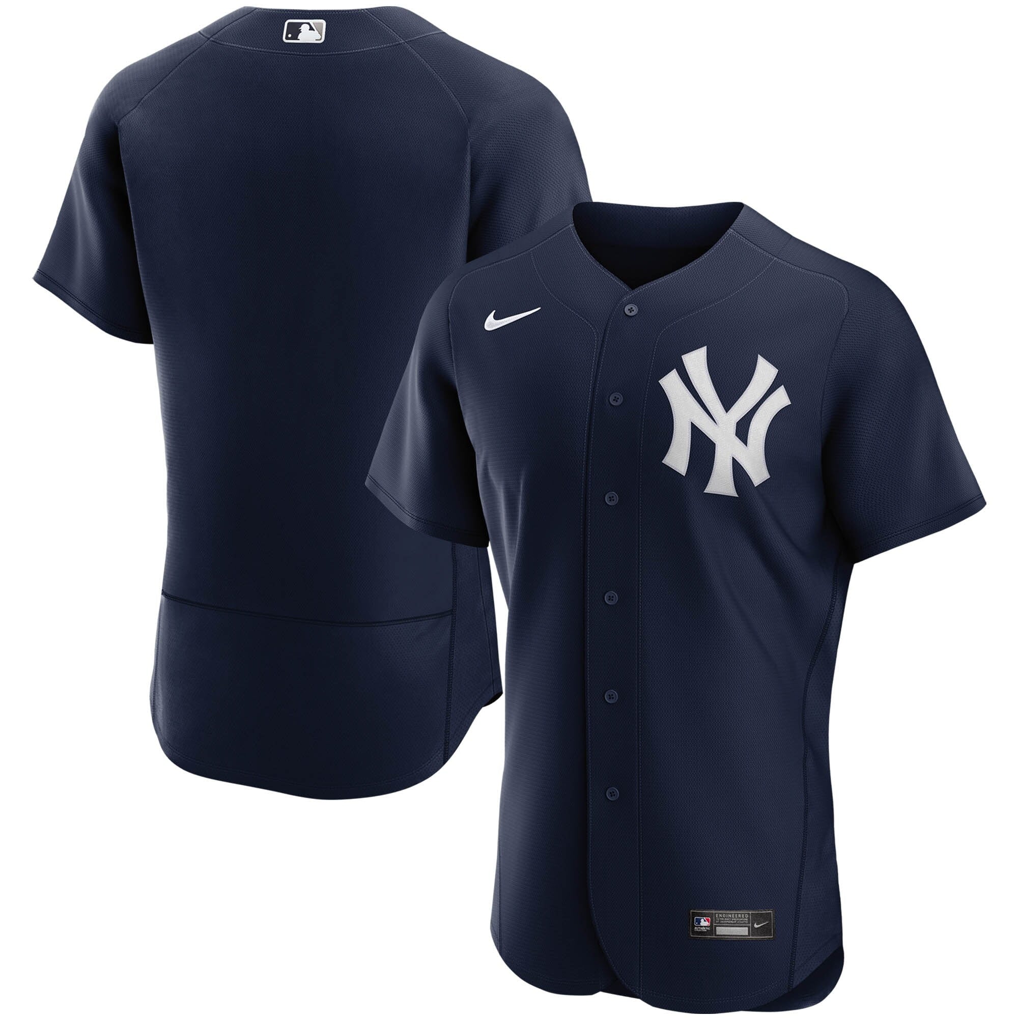 Men's Nike Navy New York Yankees Alternate Authentic Team Jersey - vstockx