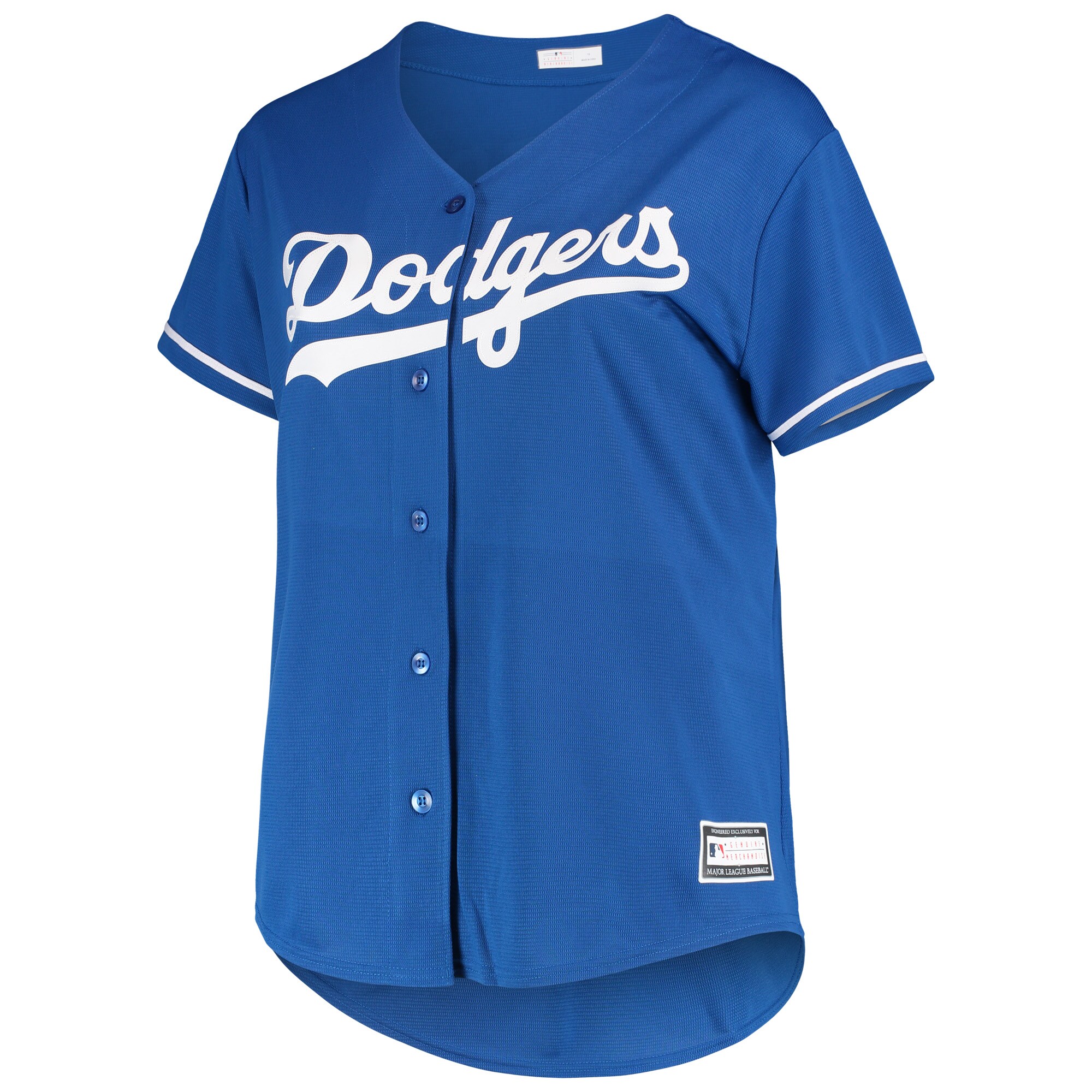 Mookie Betts Los Angeles Dodgers Women's Plus Size Replica Player Jersey - Royal - vstockx