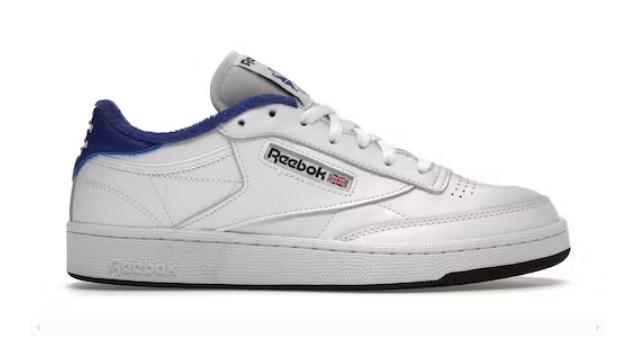 Reebok Club C 85 Eric Emanuel White Ultramarine - vstockx