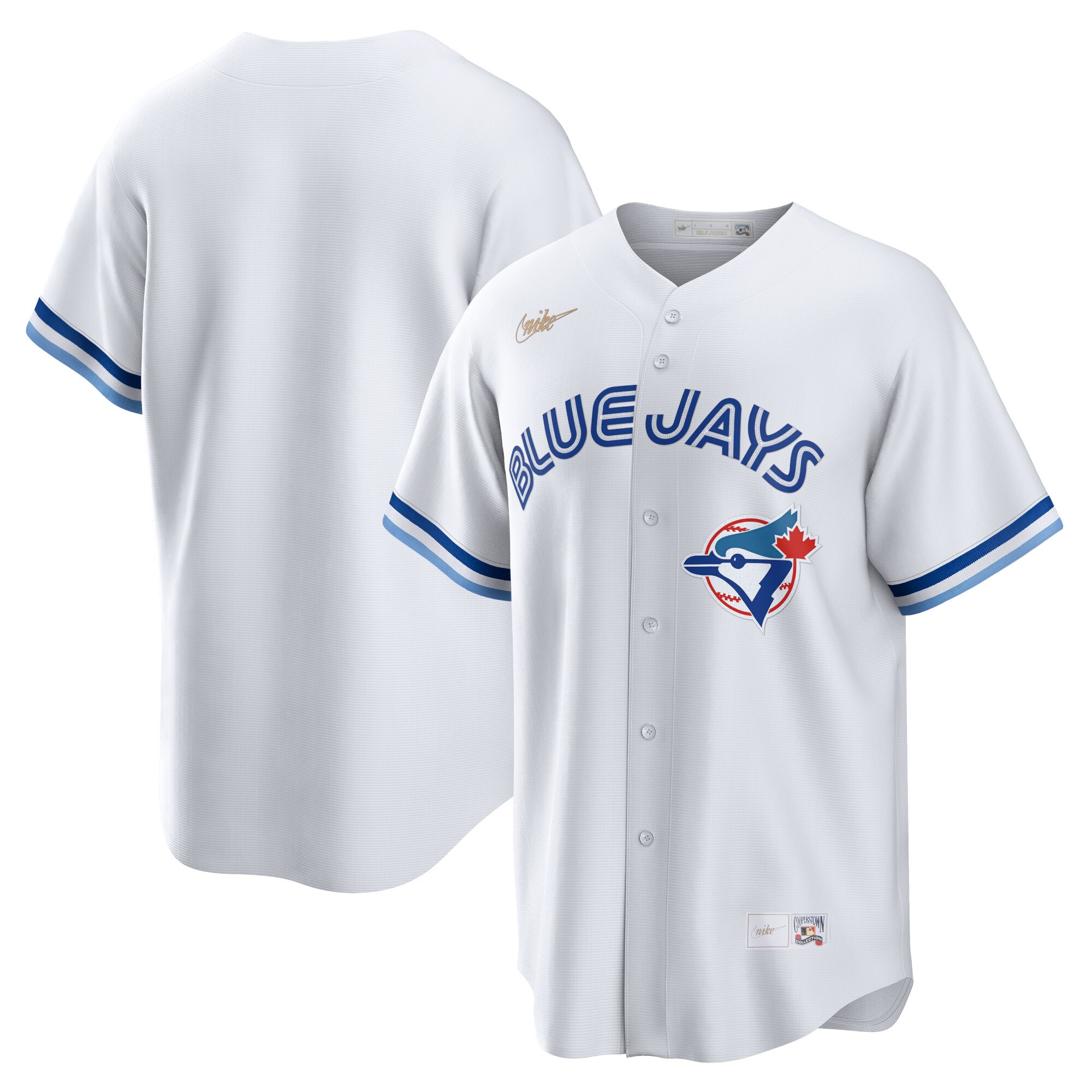 Toronto Blue Jays Nike Home Cooperstown Collection Team Jersey - White - vstockx
