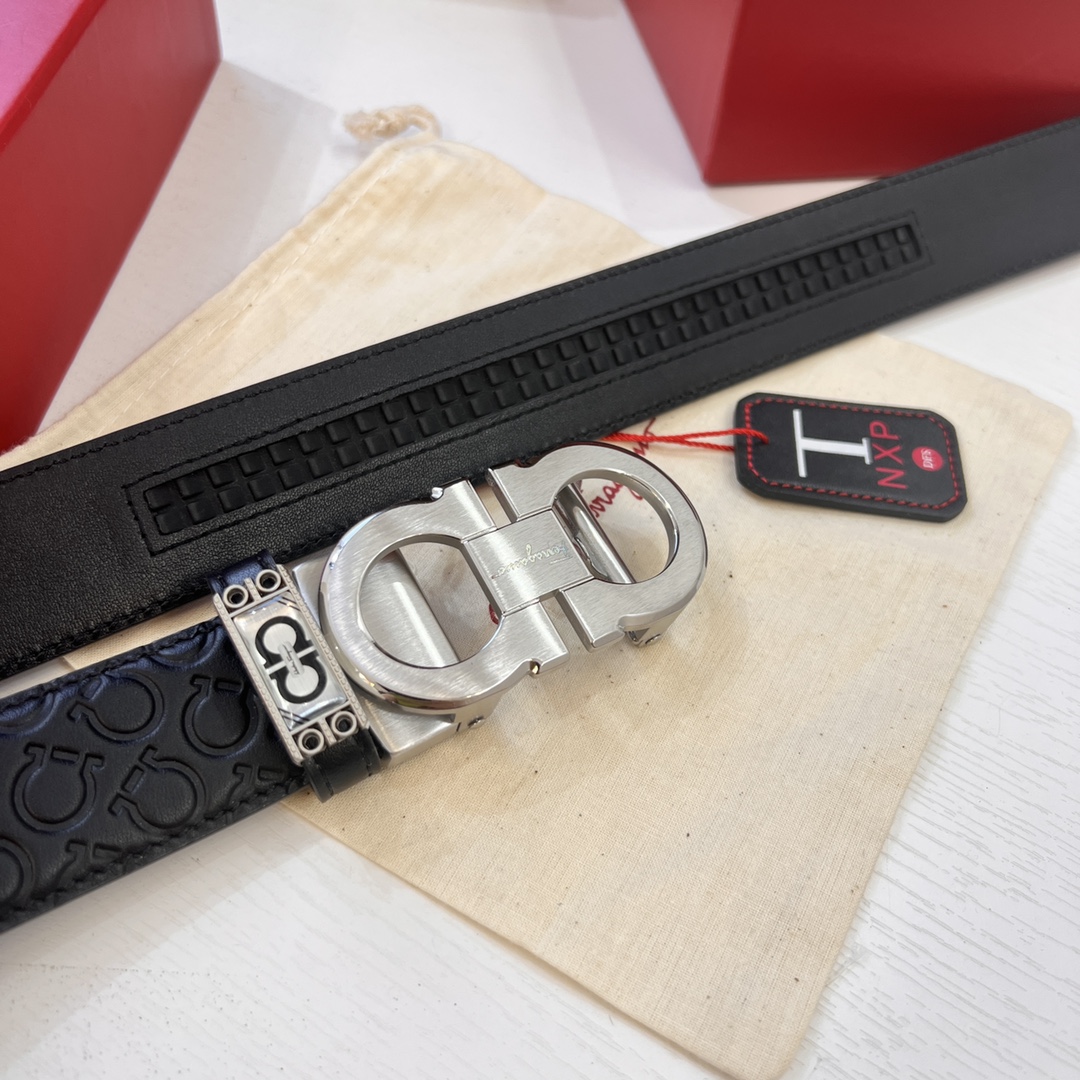 Streetwear Belt Ferragamo 320276 size:3.5cm - vstockx