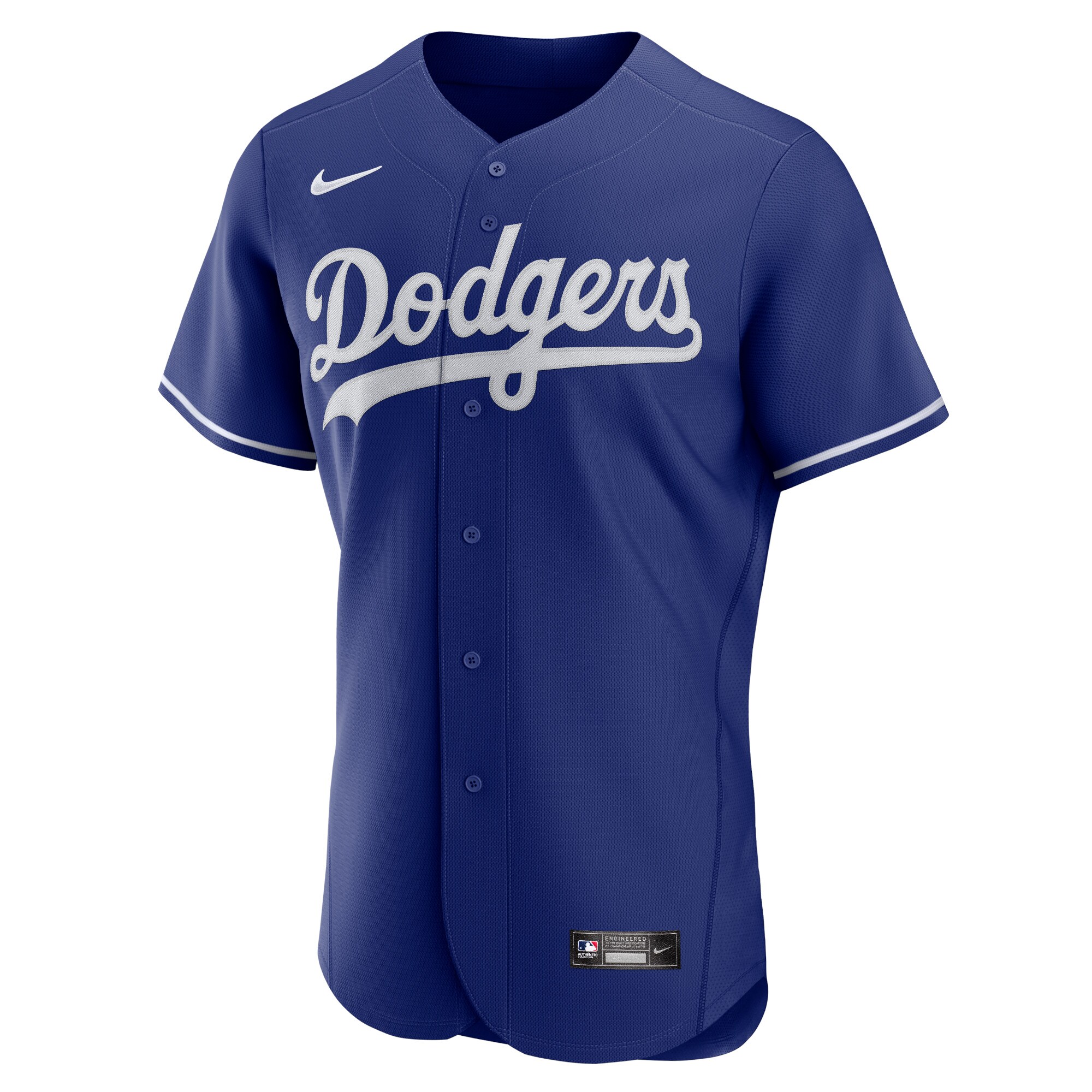 Los Angeles Dodgers Nike Alternate Authentic Team Jersey - Royal - vstockx