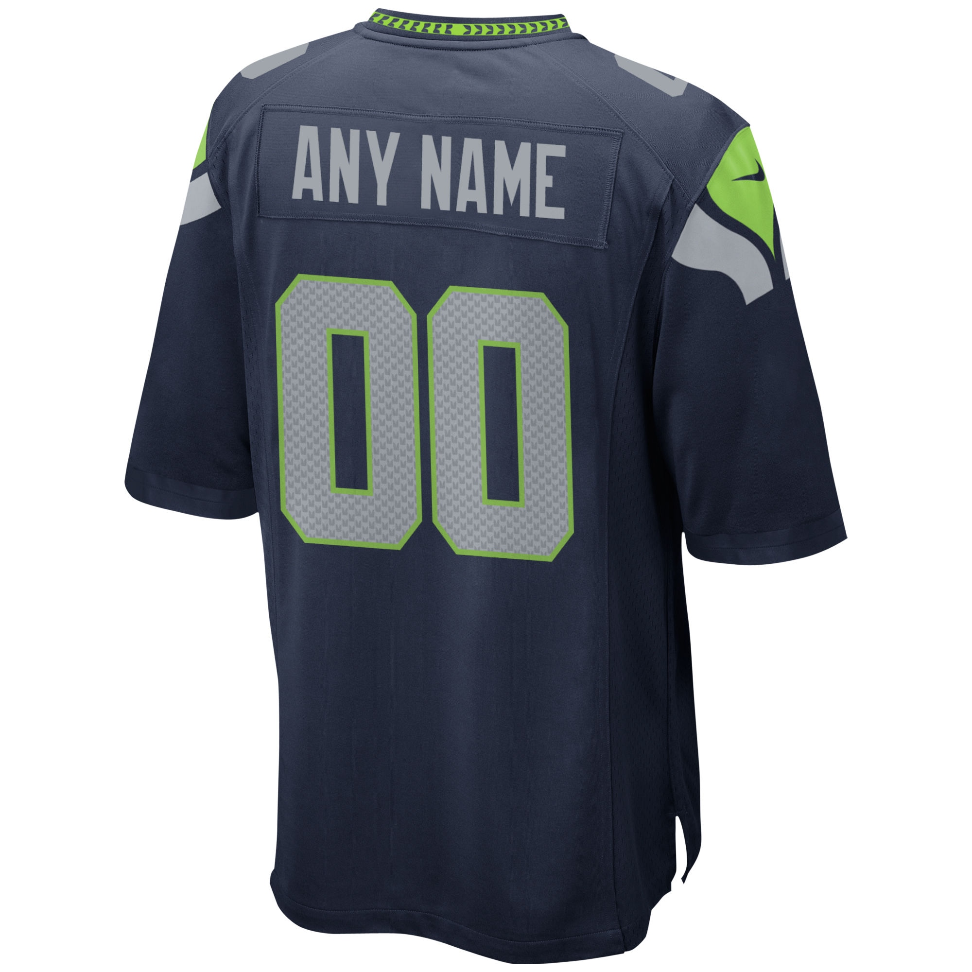 Seattle Seahawks Nike Custom Game Jersey - College Navy - vstockx