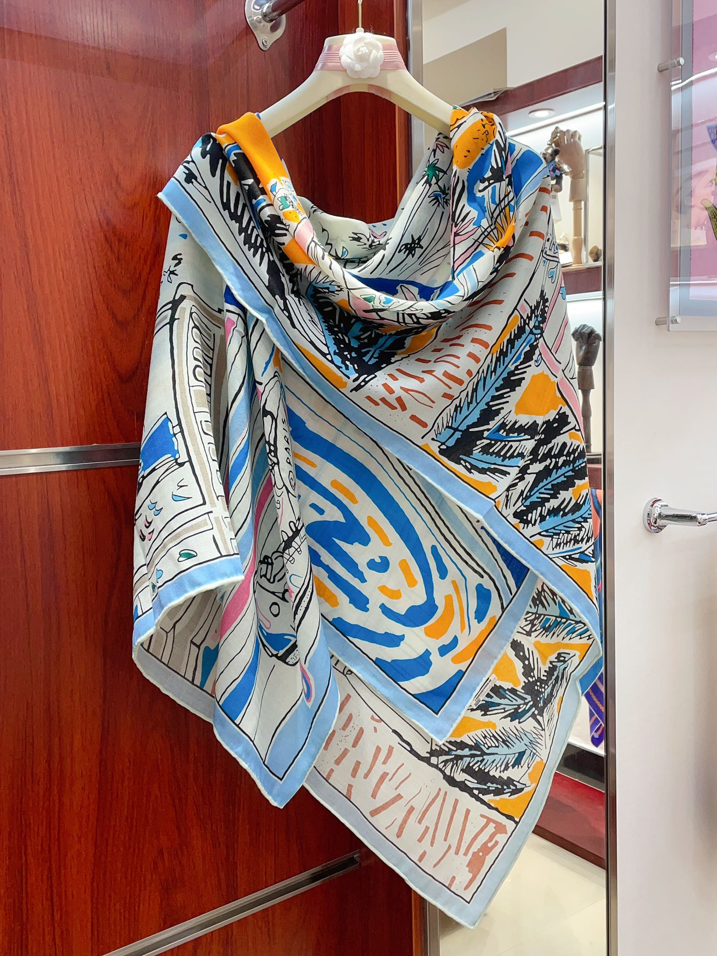 Streetwear Scarf Hermes 328780 SIZE:140cm*140cm - vstockx