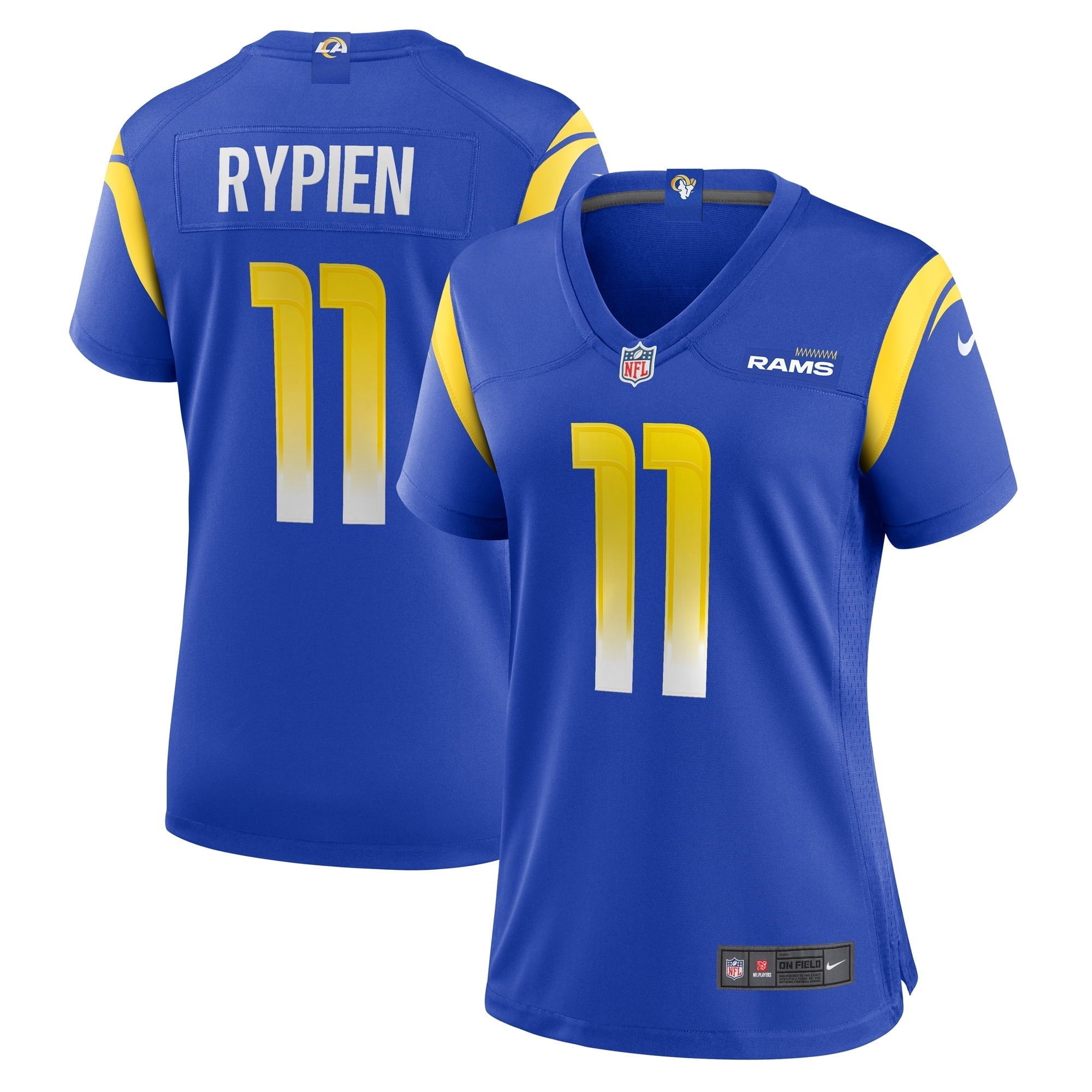 Women's Nike Brett Rypien Royal Los Angeles Rams Home Game Jersey - vstockx