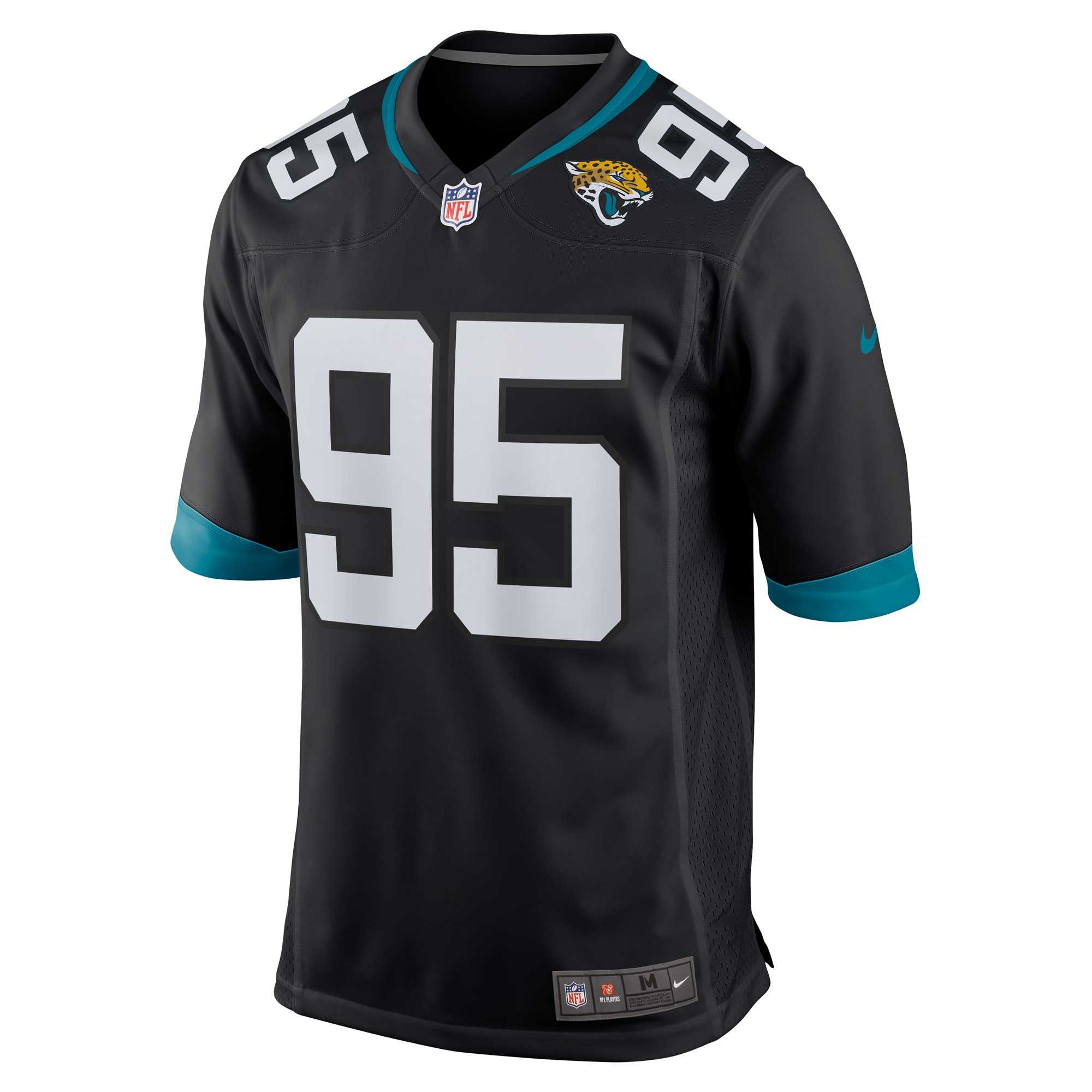 Roy Robertson-Harris Jacksonville Jaguars Nike Game Jersey - Black - vstockx