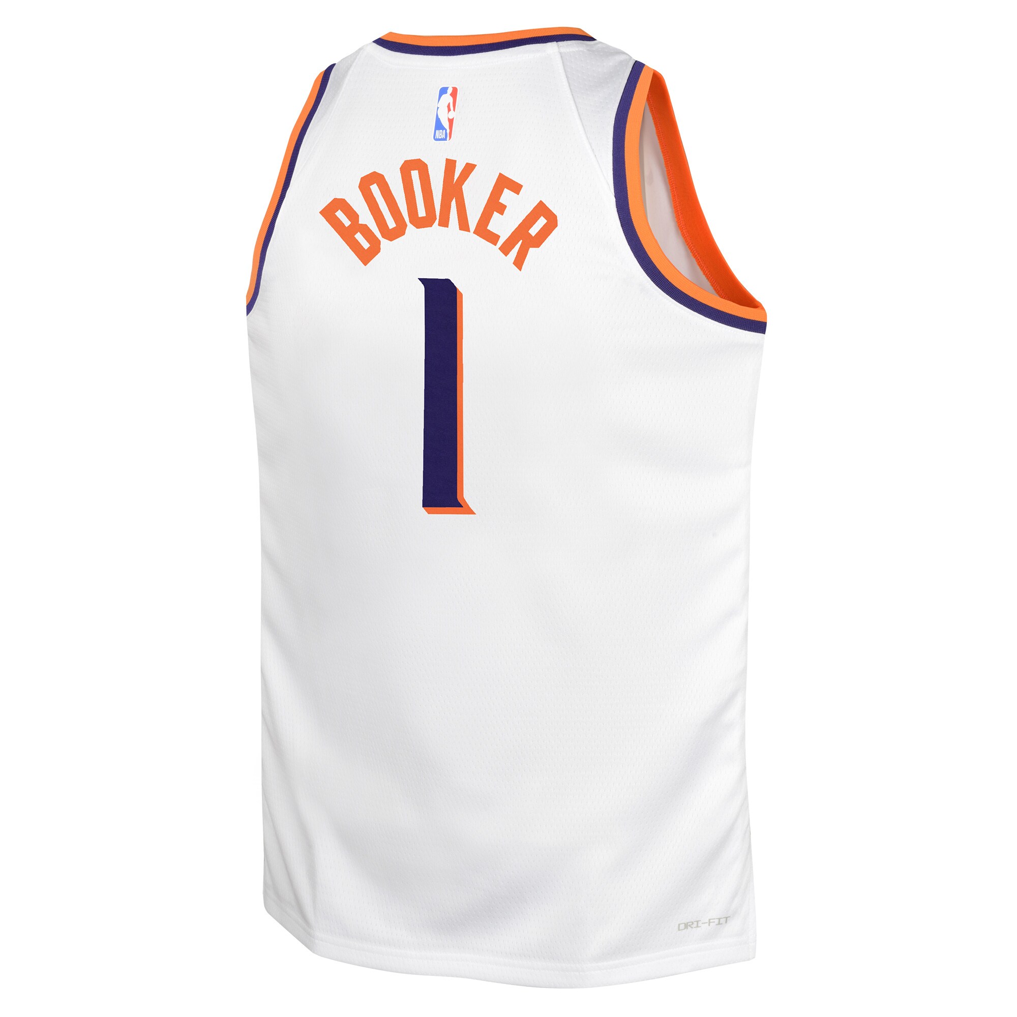 Devin Booker Phoenix Suns Nike Youth Swingman Jersey - Association Edition - White - vstockx