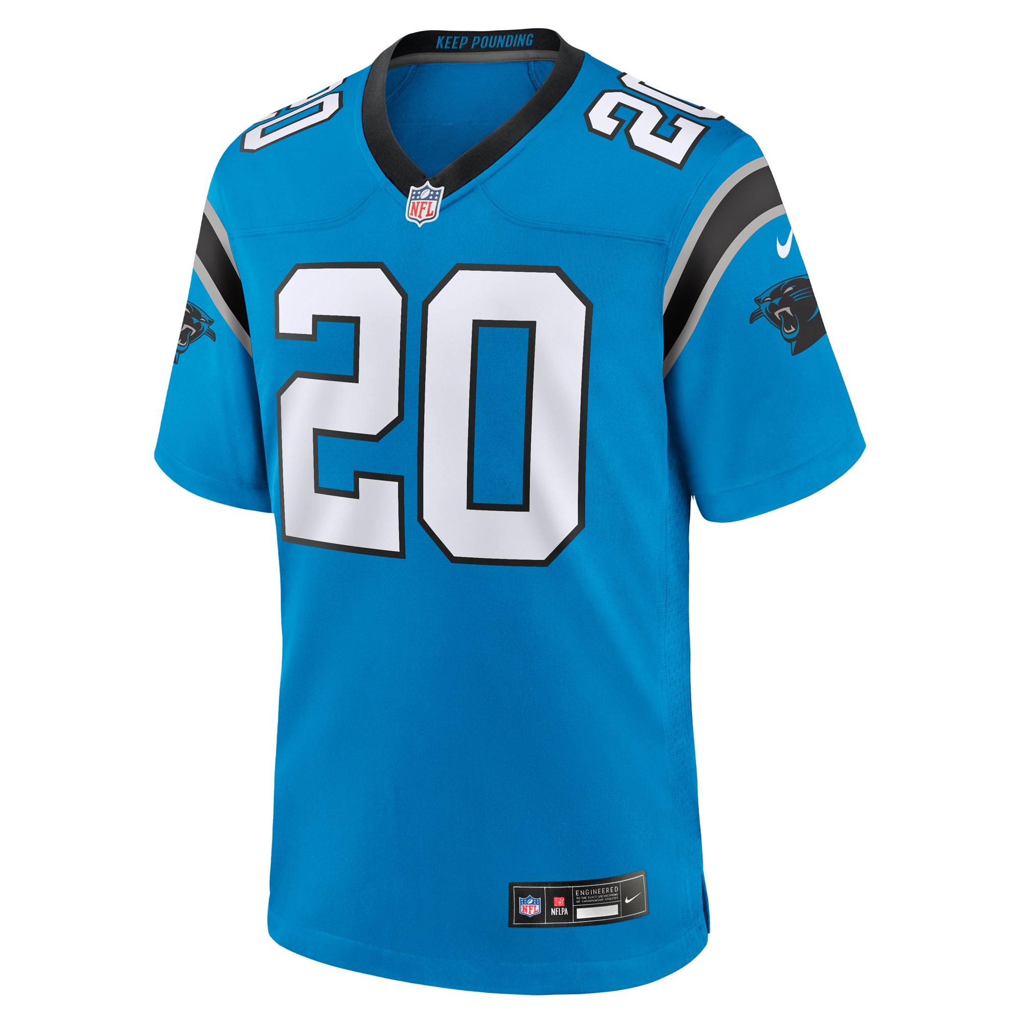 Eric Rowe Carolina Panthers Nike Alternate Game Jersey - Blue - vstockx