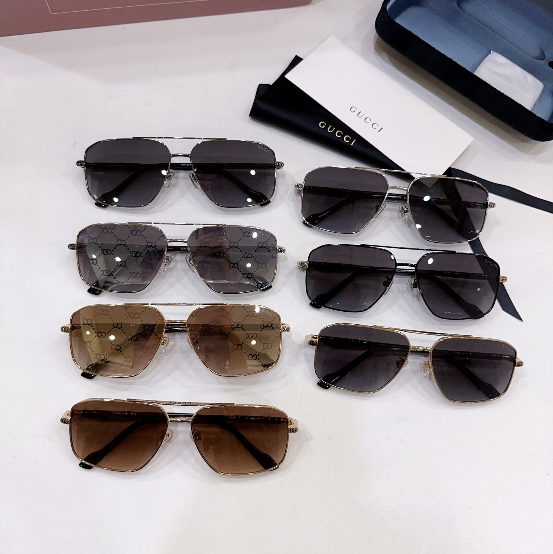 Sunglasses Gucci GG1227 SIZE��60 14-142 - vstockx