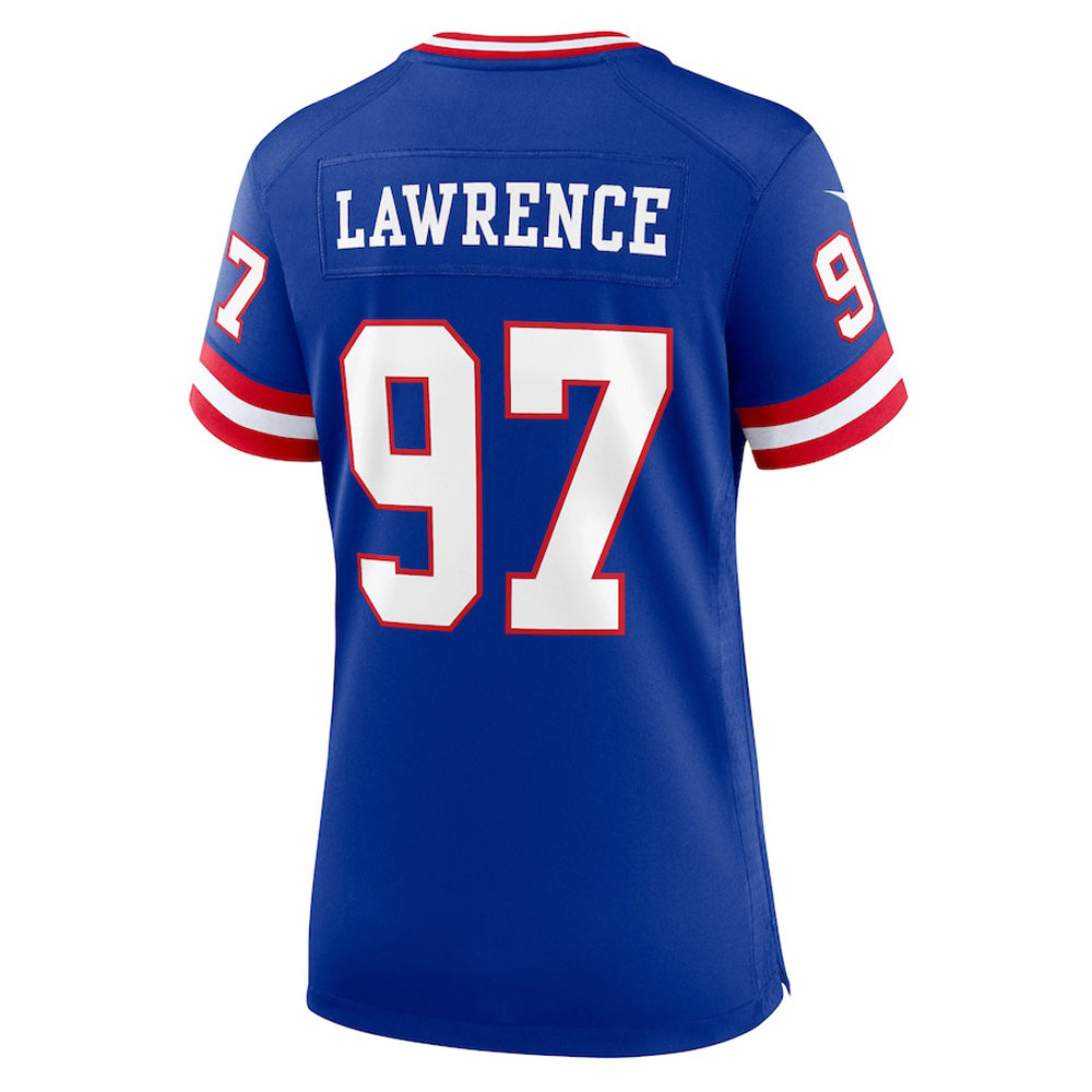 Women's New York Giants Dexter Lawrence Game Jersey - Royal - vstockx