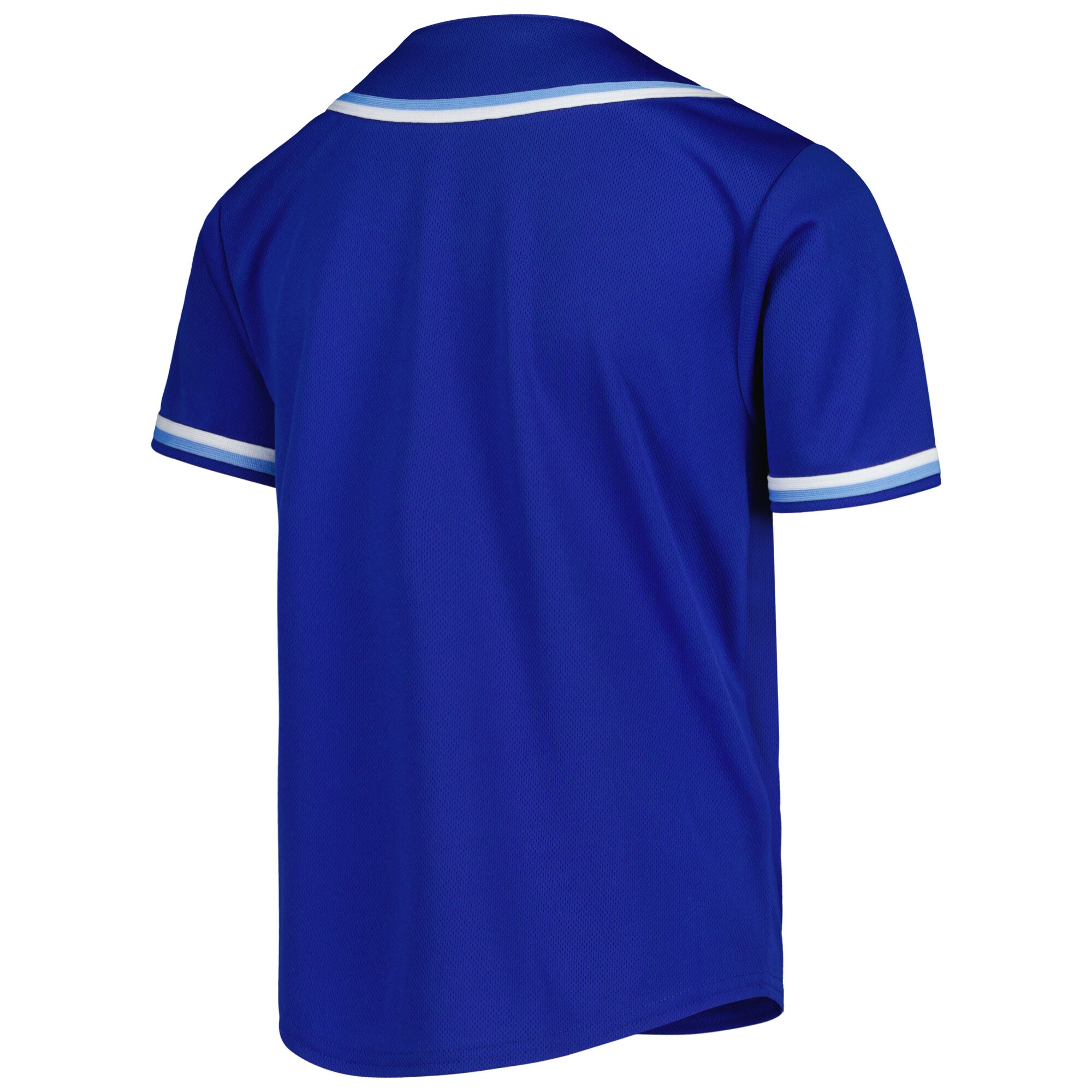 Youth Royal Kansas City Royals Full-Button Replica Jersey - vstockx