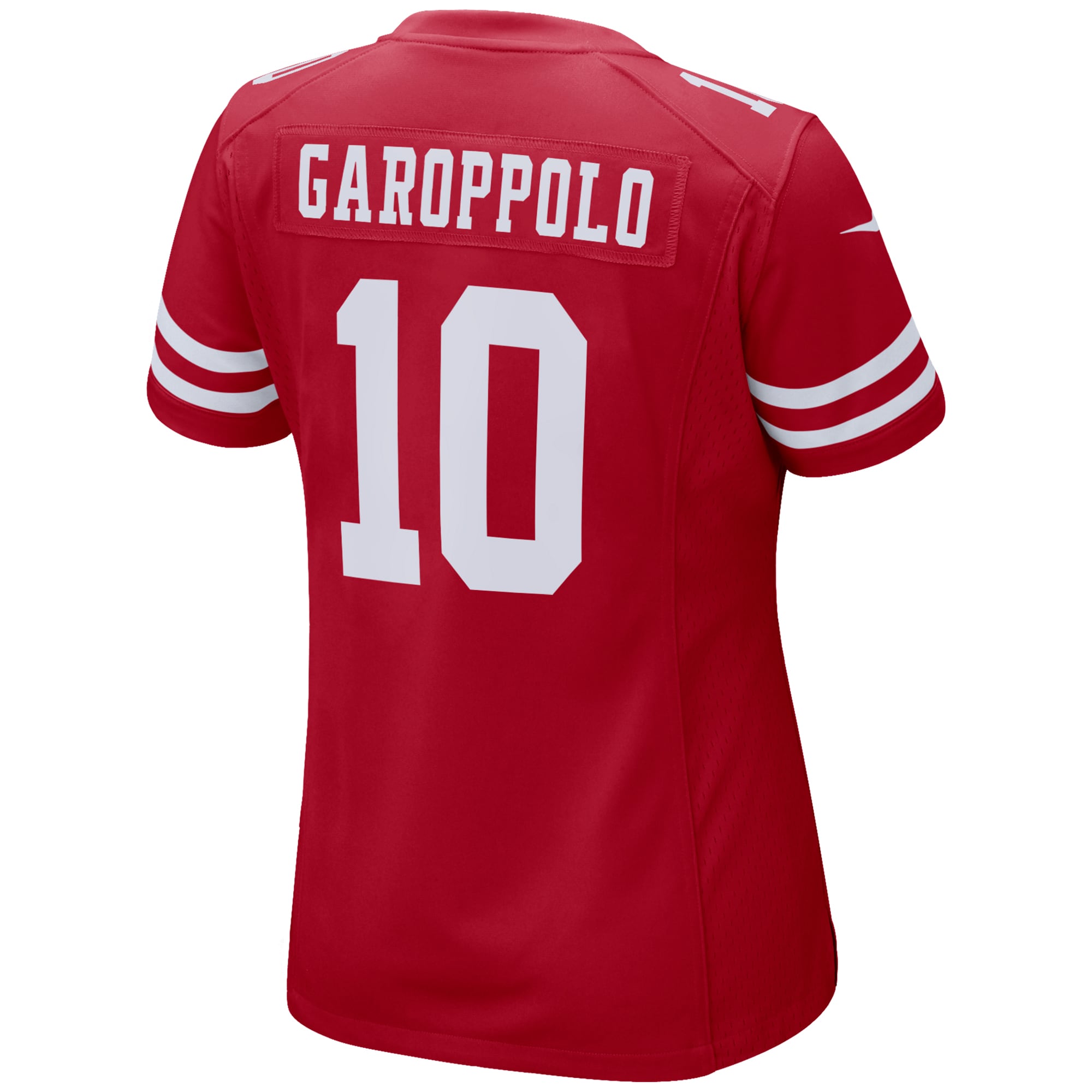 Jimmy Garoppolo San Francisco 49ers Nike Women's Game Player Jersey - Scarlet - vstockx