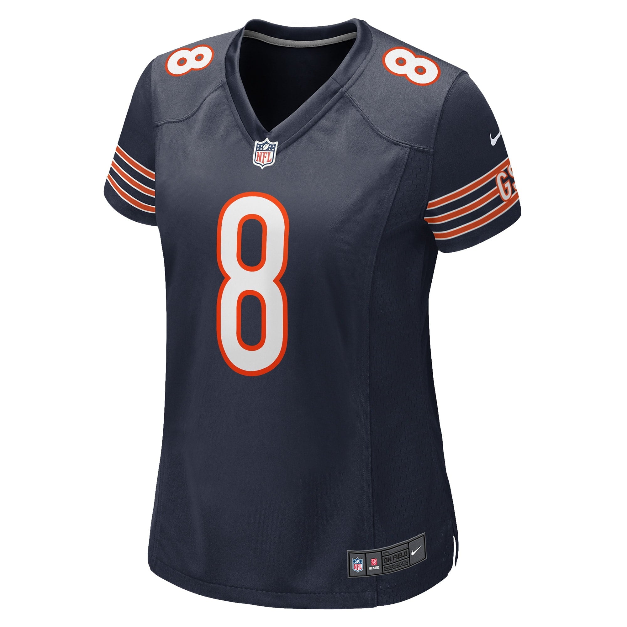 Women's Nike N'Keal Harry Navy Chicago Bears Game Player Jersey - vstockx