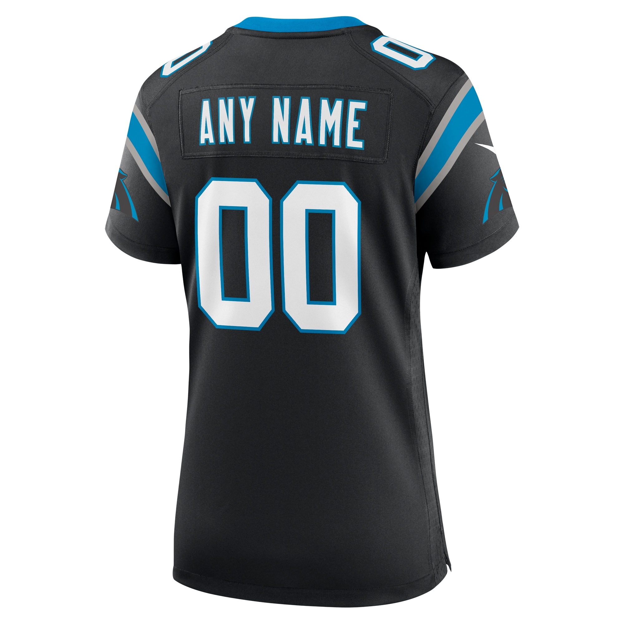 Carolina Panthers Nike Women's Custom Game Jersey - Black - vstockx