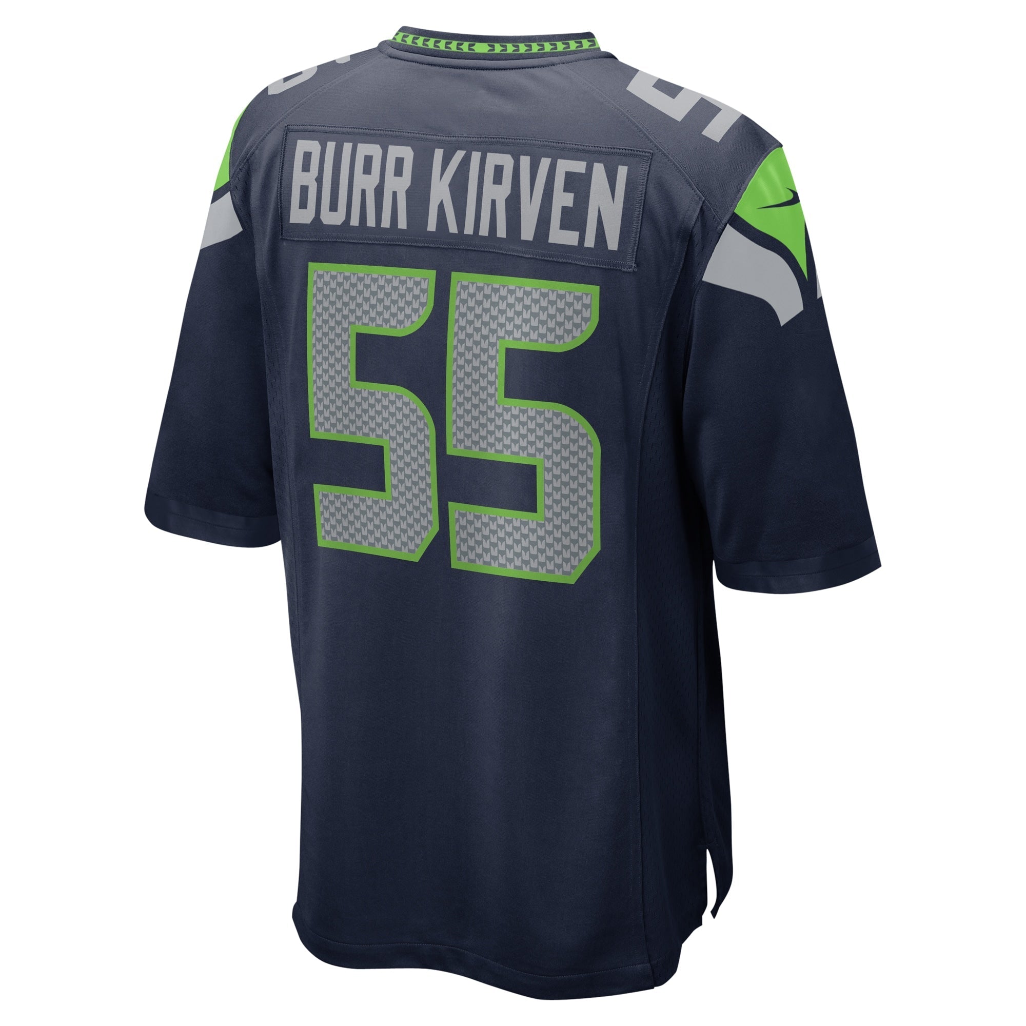 Men's Nike Ben Burr-Kirven College Navy Seattle Seahawks Game Jersey - vstockx