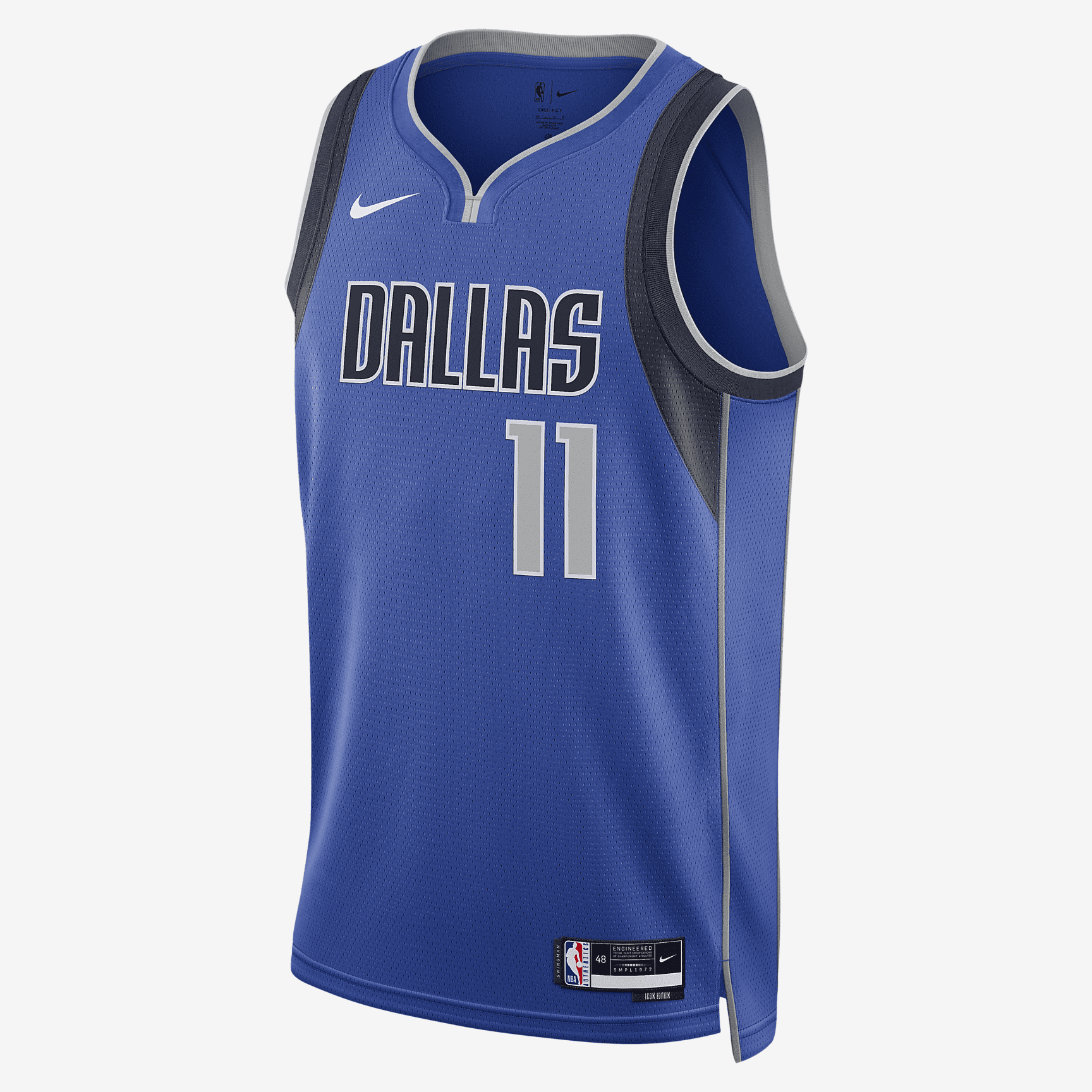 Dallas Mavericks Icon Edition 2022/23 Nike Dri-FIT NBA Swingman Jersey - Game Royal - vstockx