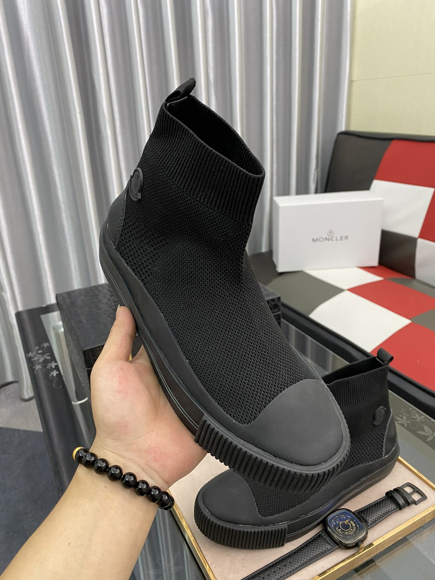 Moncler Socks Sneaker 1 - vstockx