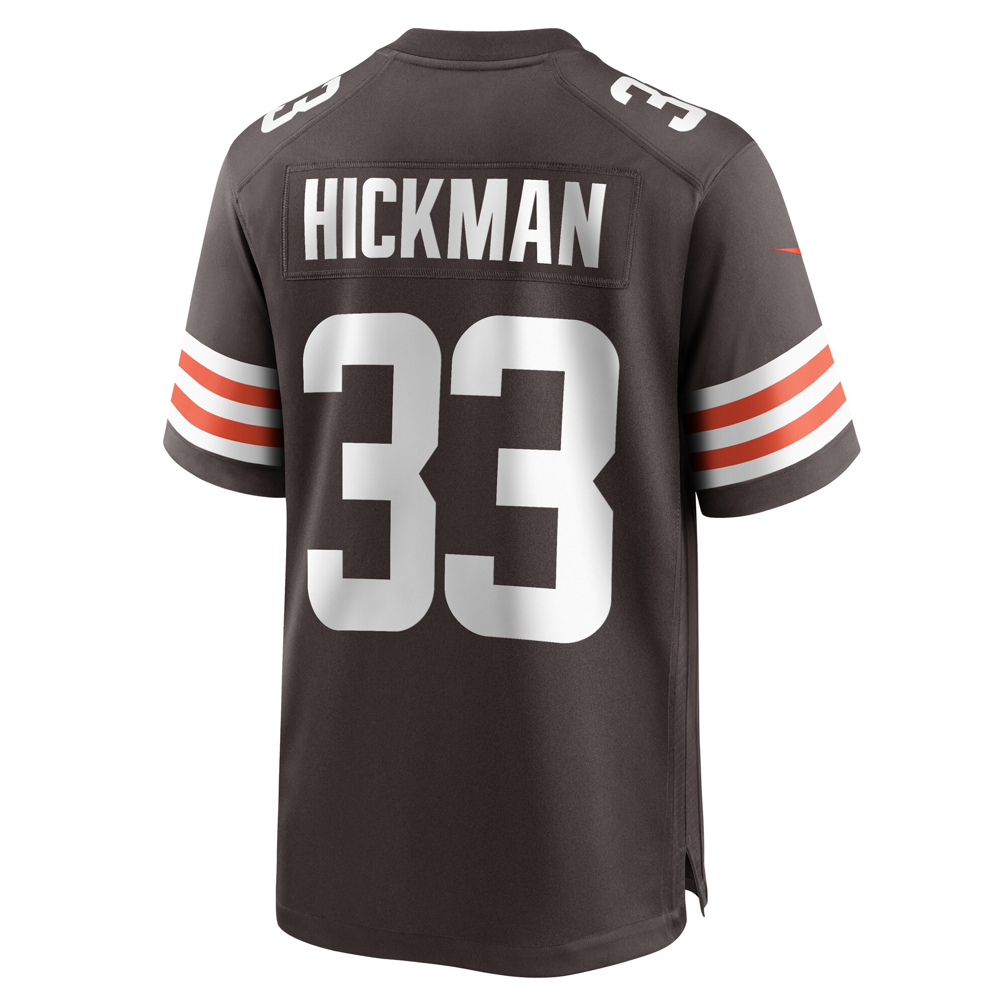 Ronnie Hickman Cleveland Browns Nike Team Game Jersey - Brown - vstockx