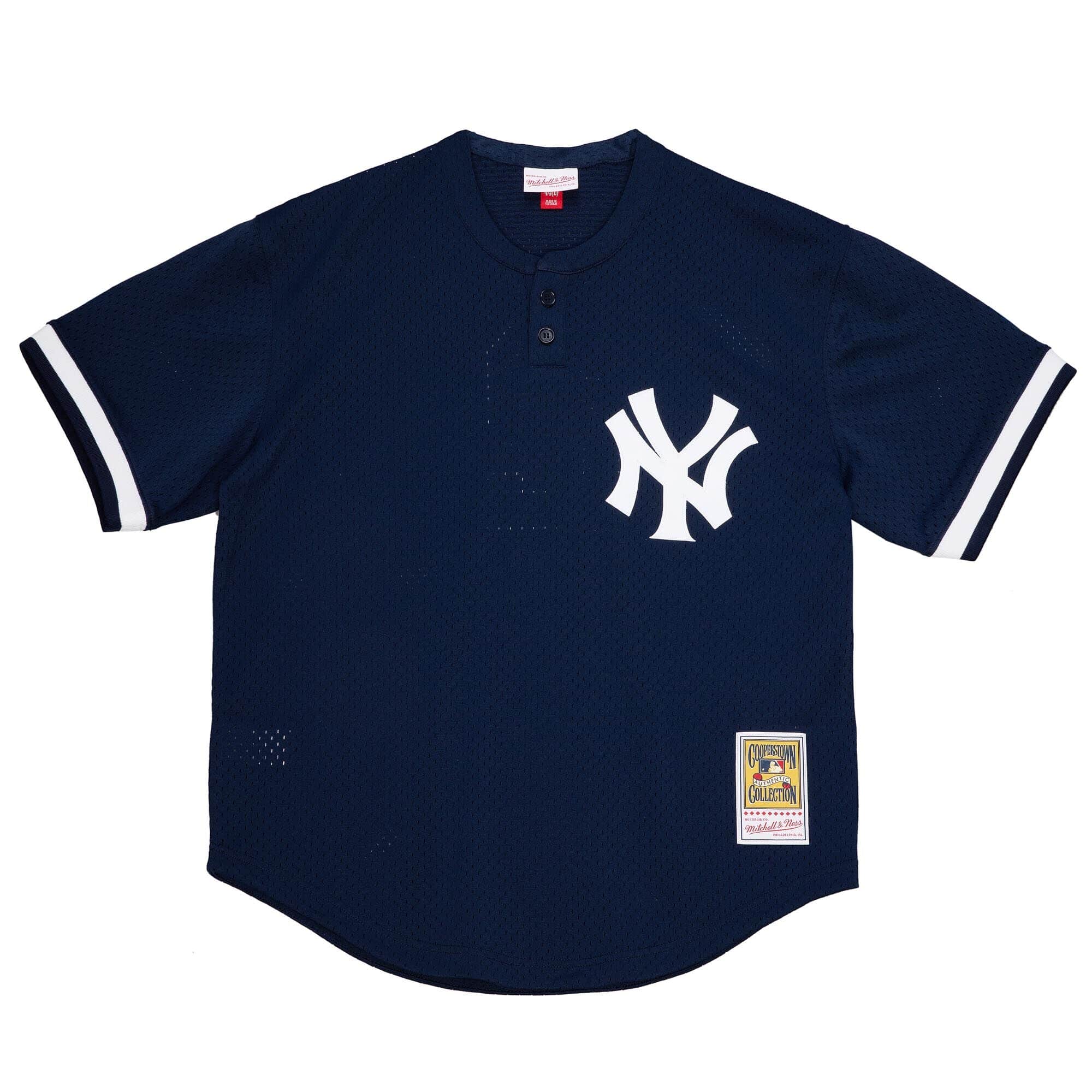 Authentic Bernie Williams New York Yankees 1995 Pullover Jersey - vstockx