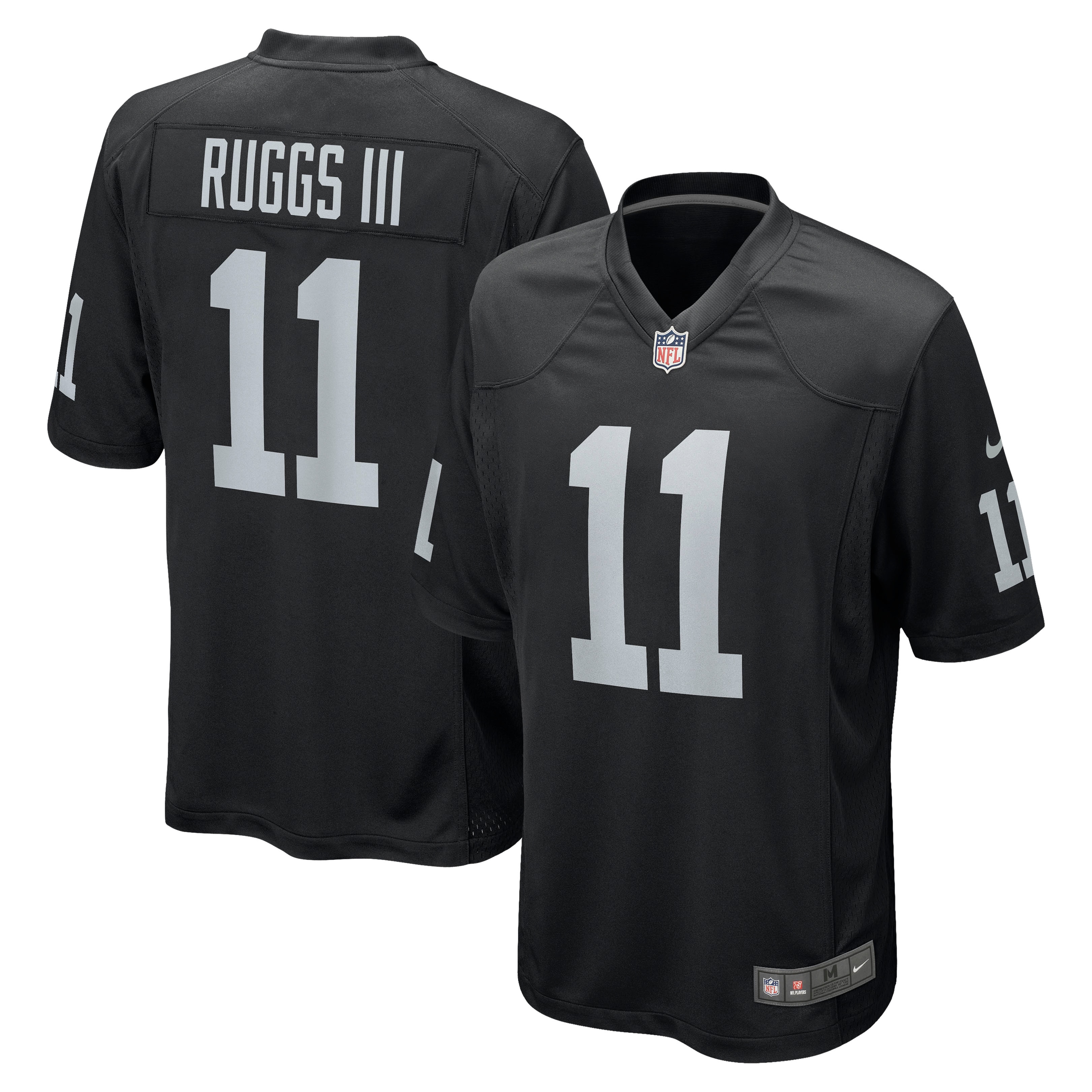 Henry Ruggs III Las Vegas Raiders Nike Player Game Jersey - Black - vstockx