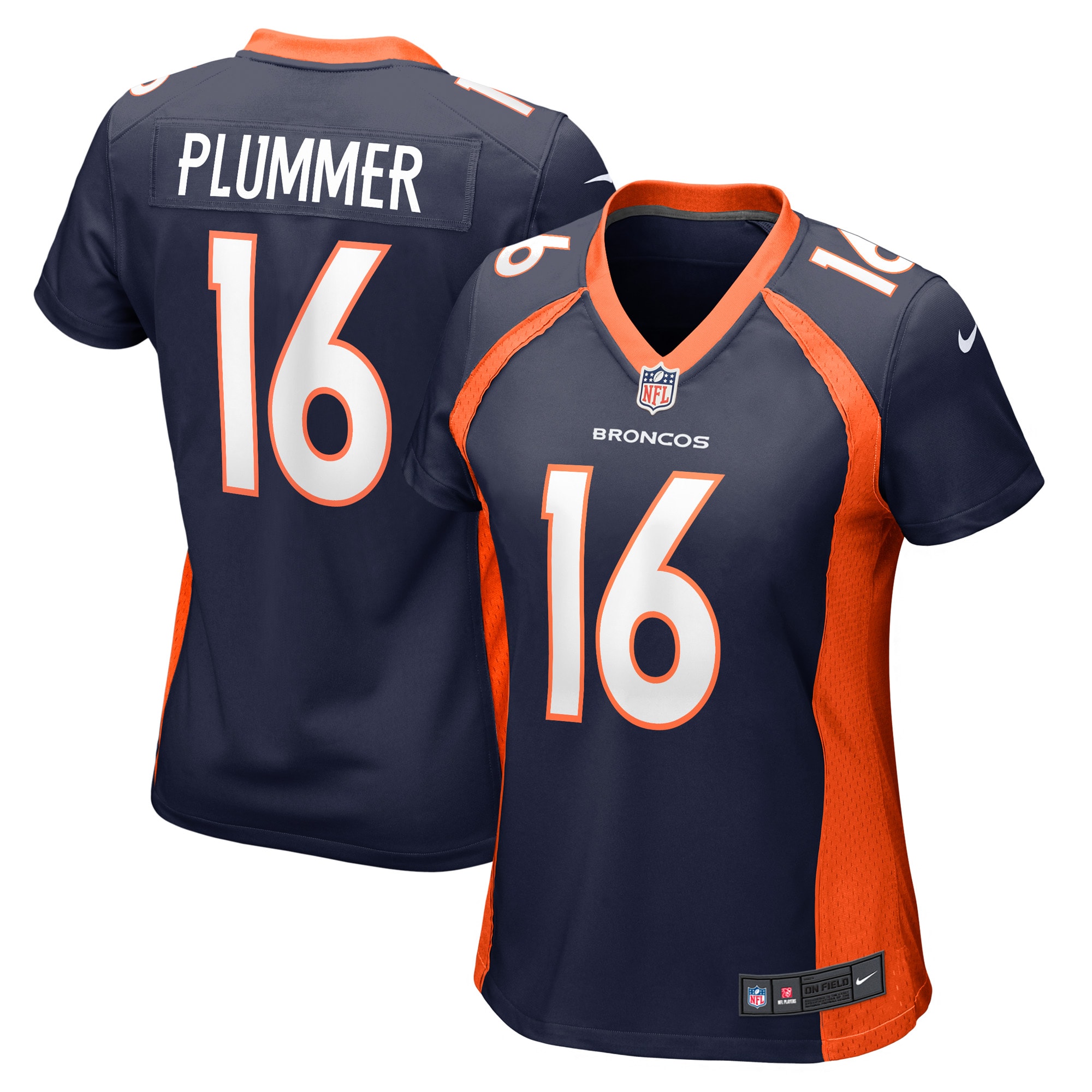 Jake Plummer Denver Broncos Nike Women's Retired Player Jersey - Navy - vstockx