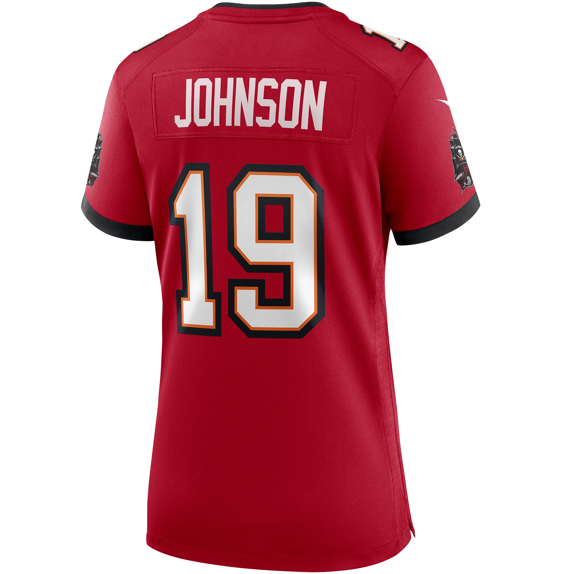 Keyshawn Johnson Tampa Bay Buccaneers Nike Women's Game Retired Player Jersey - Red - vstockx