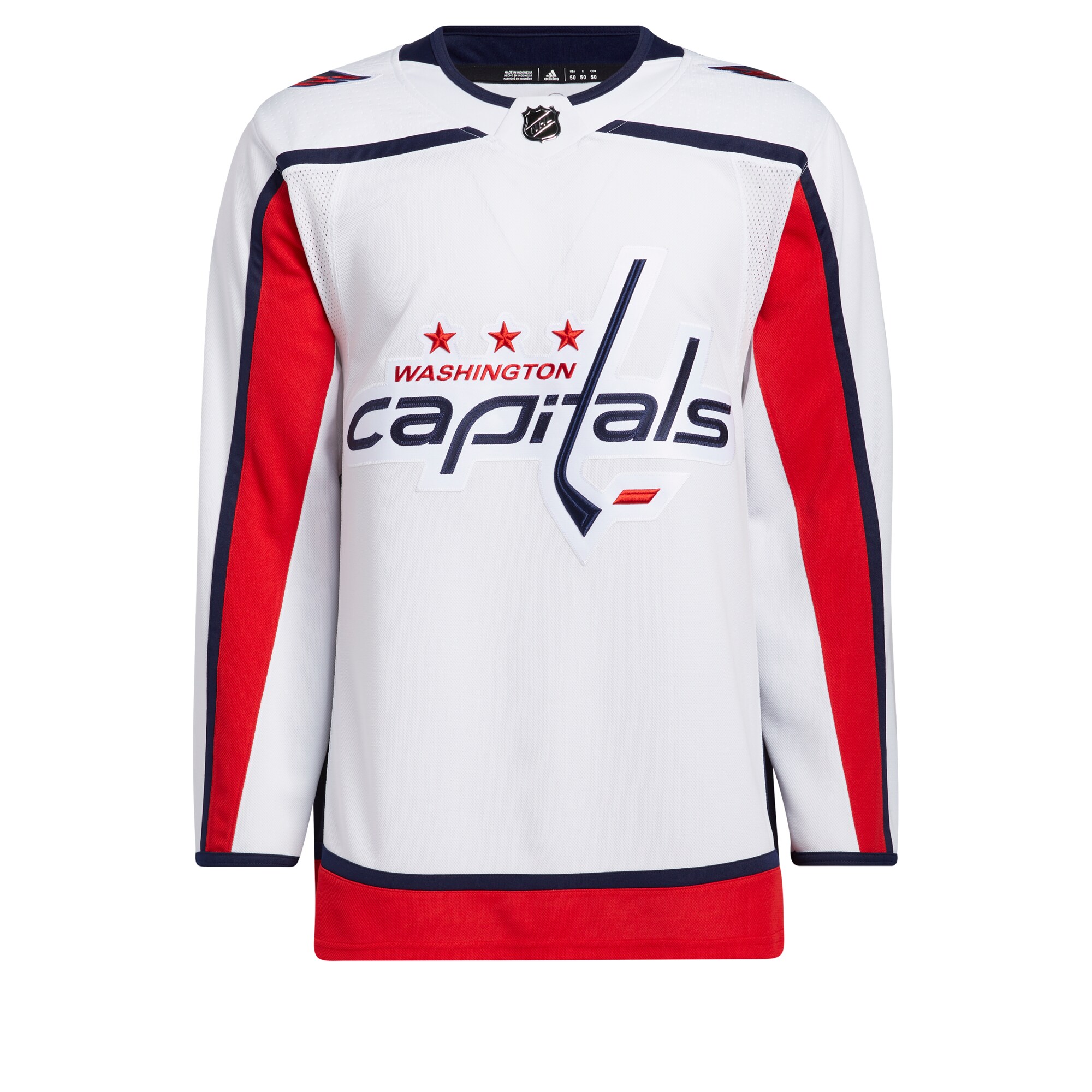 Washington Capitals adidas Away Primegreen Authentic Pro Jersey - White - vstockx