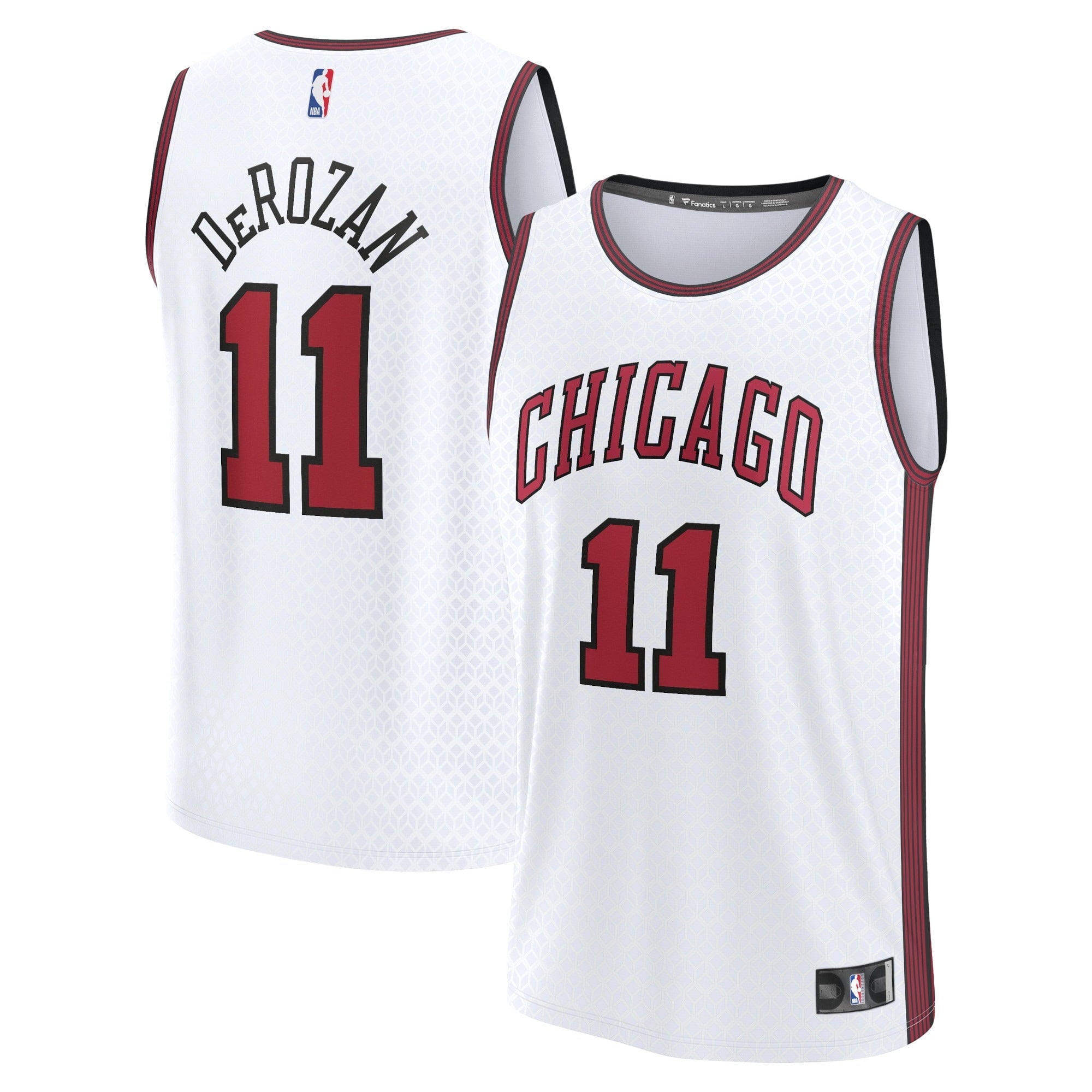 Men's Fanatics Branded DeMar DeRozan White Chicago Bulls 2022/23 Fastbreak Jersey - City Edition - vstockx