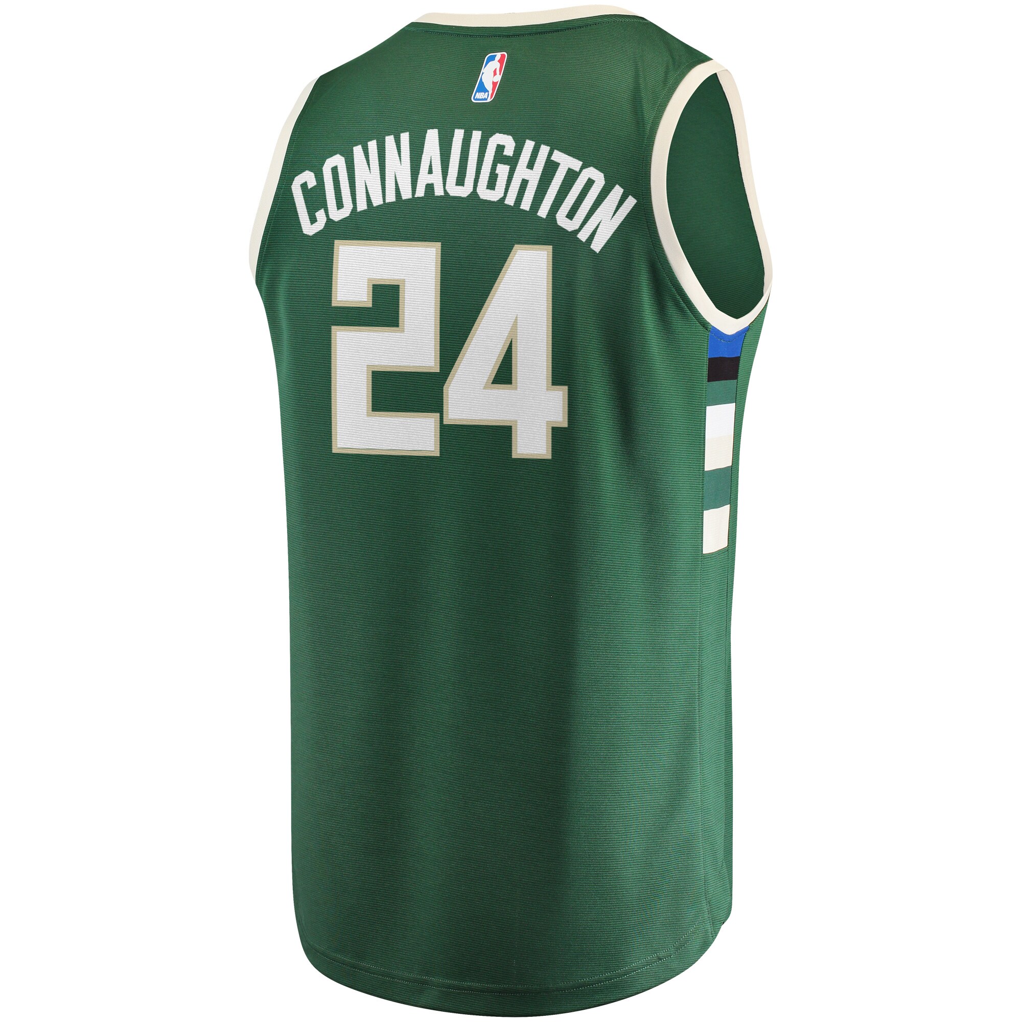 Pat Connaughton Milwaukee Bucks Fanatics Branded Fast Break Replica Jersey - Icon Edition - Hunter Green - vstockx