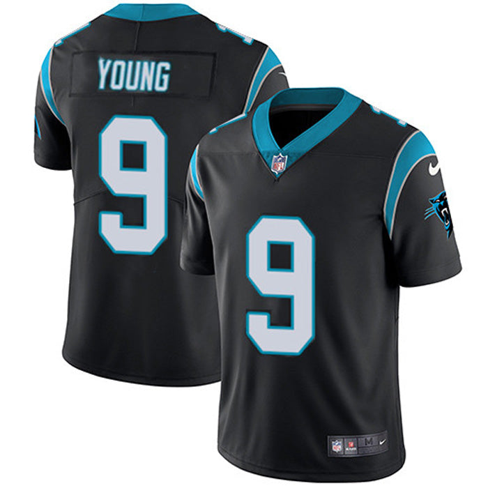 Youth Carolina Panthers Bryce Young Vapor Jersey - Black - vstockx