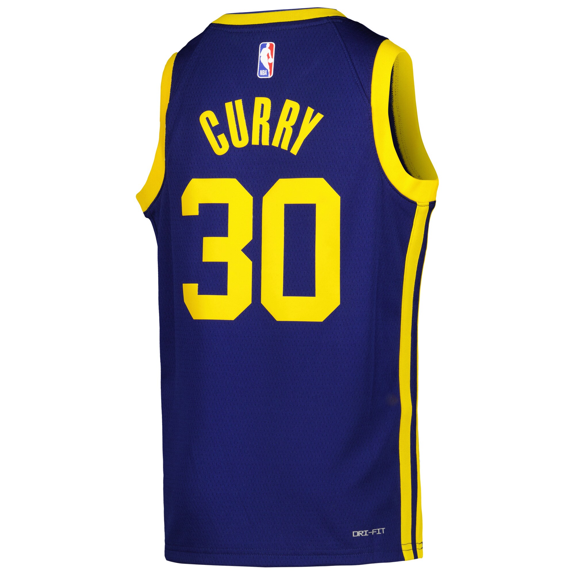 Stephen Curry Golden State Warriors Jordans Brand Youth Swingman Jersey - Statement Edition - Blue - vstockx