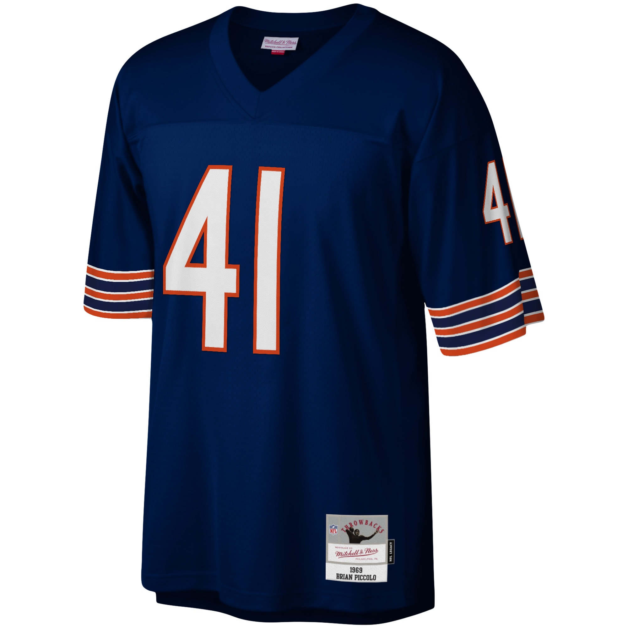 Brian Piccolo Chicago Bears Mitchell & Ness Legacy Replica Jersey - Navy - vstockx